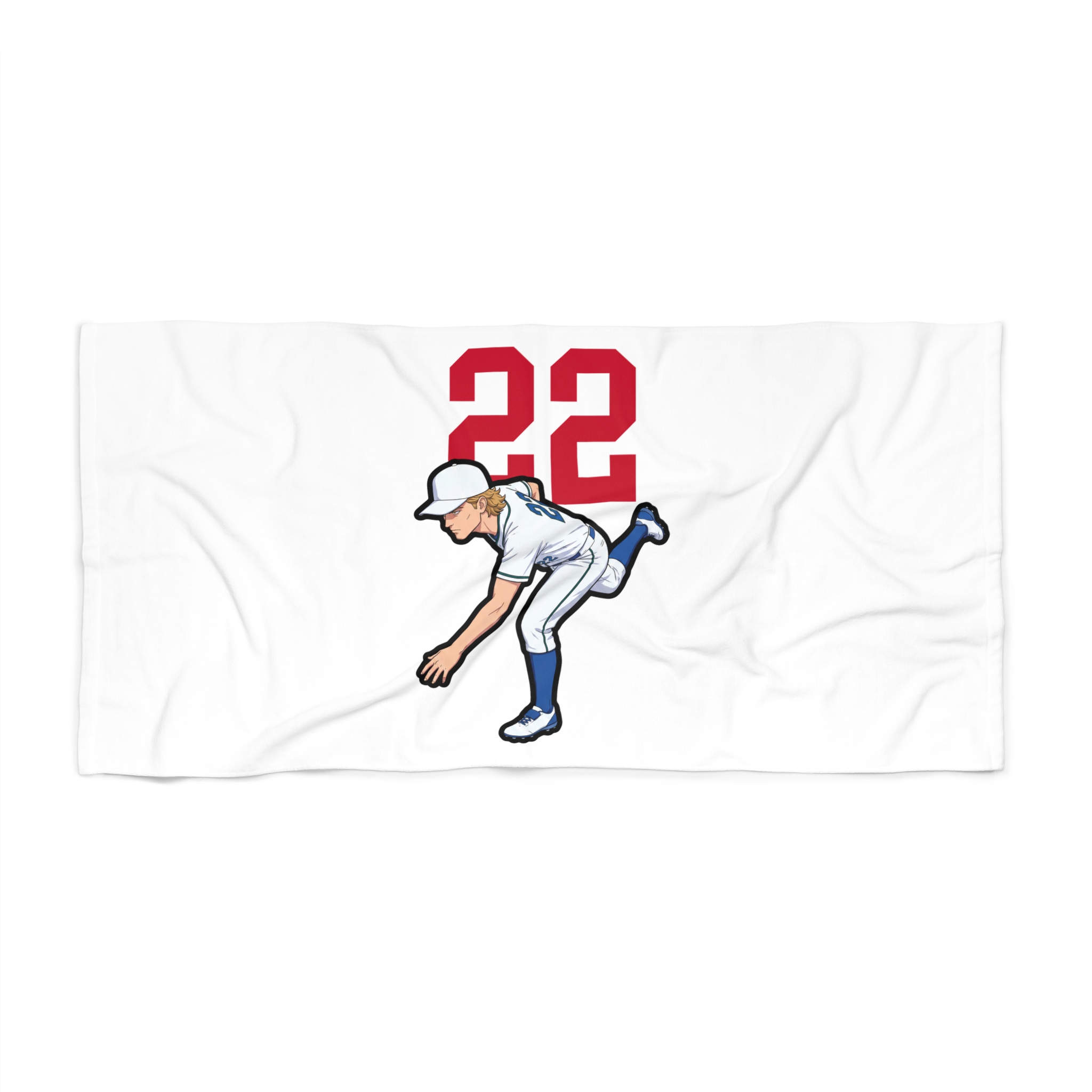 Beach Towel — character_number_top in Classic