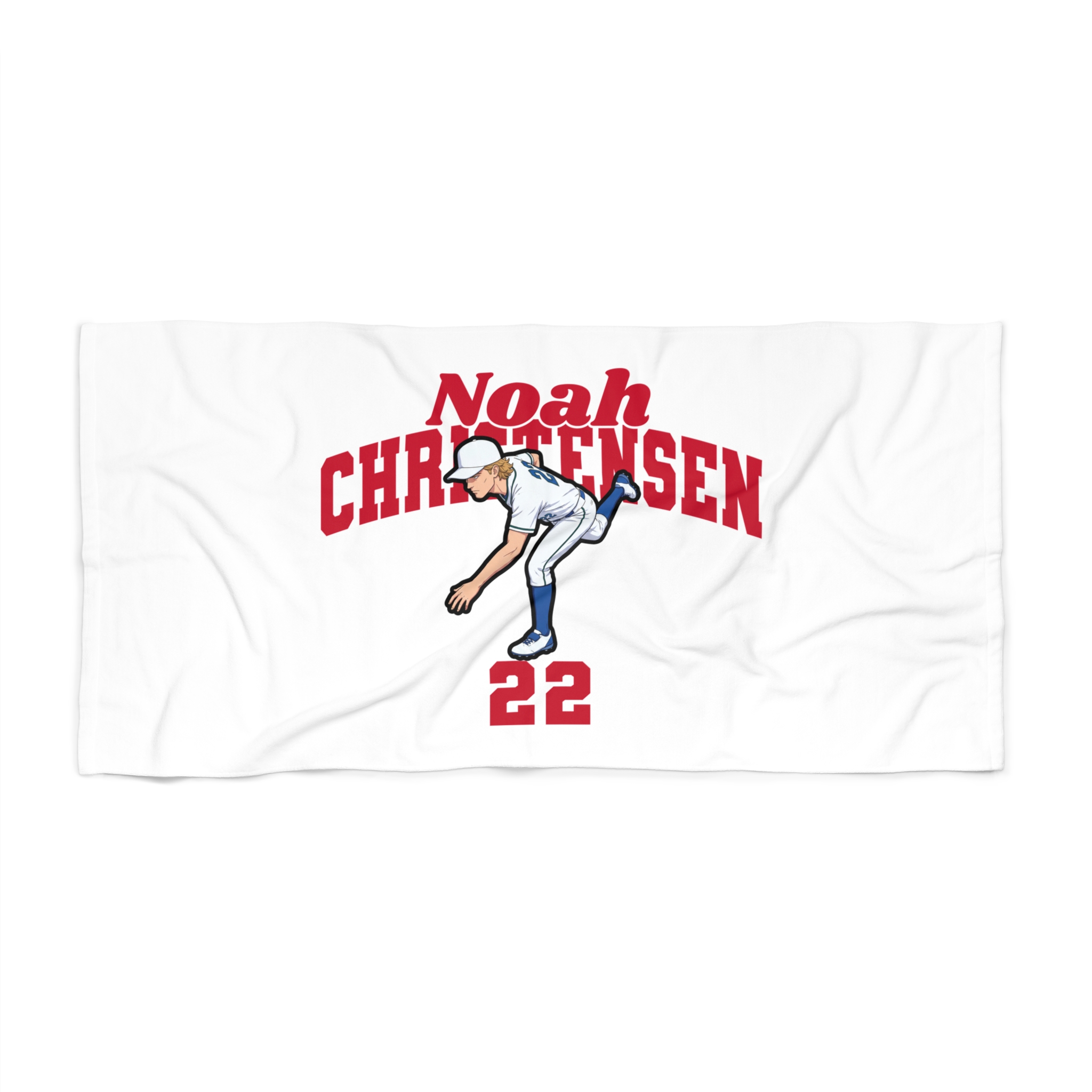 Beach Towel — character_signature_arch in Classic