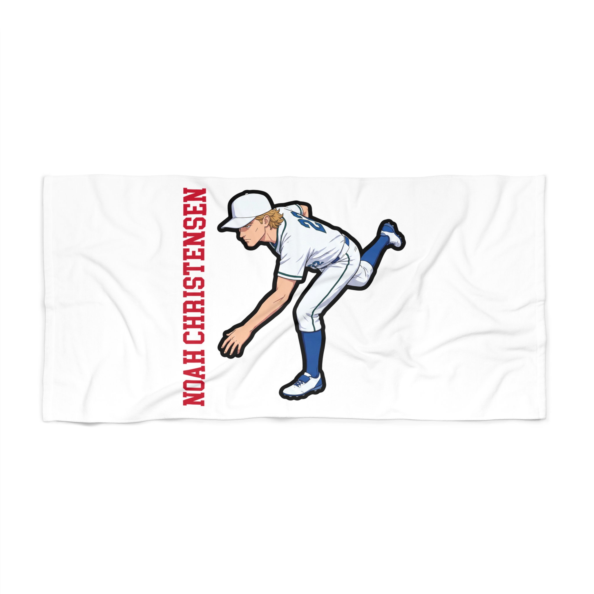 Beach Towel — character_name_vertical in Classic