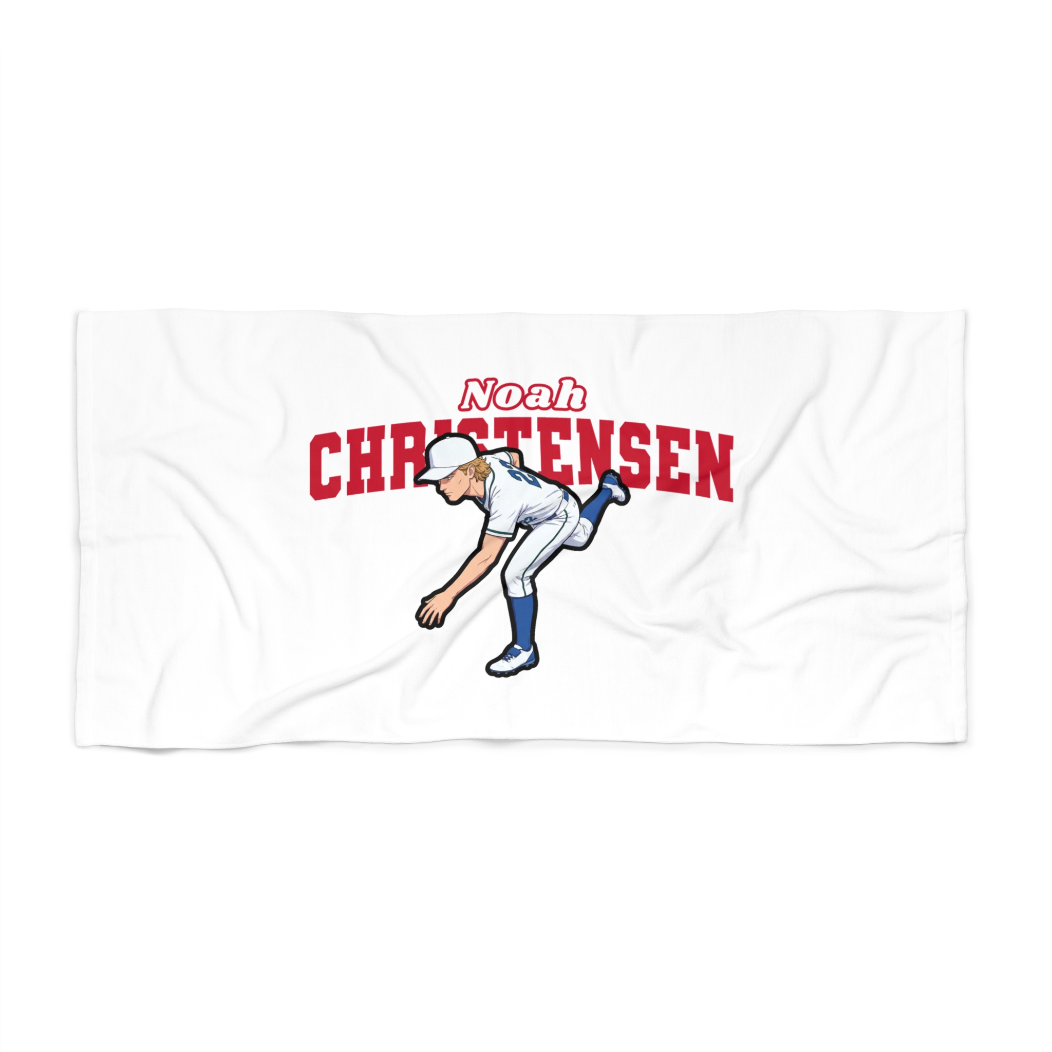 Beach Towel — character_name_arch in Classic