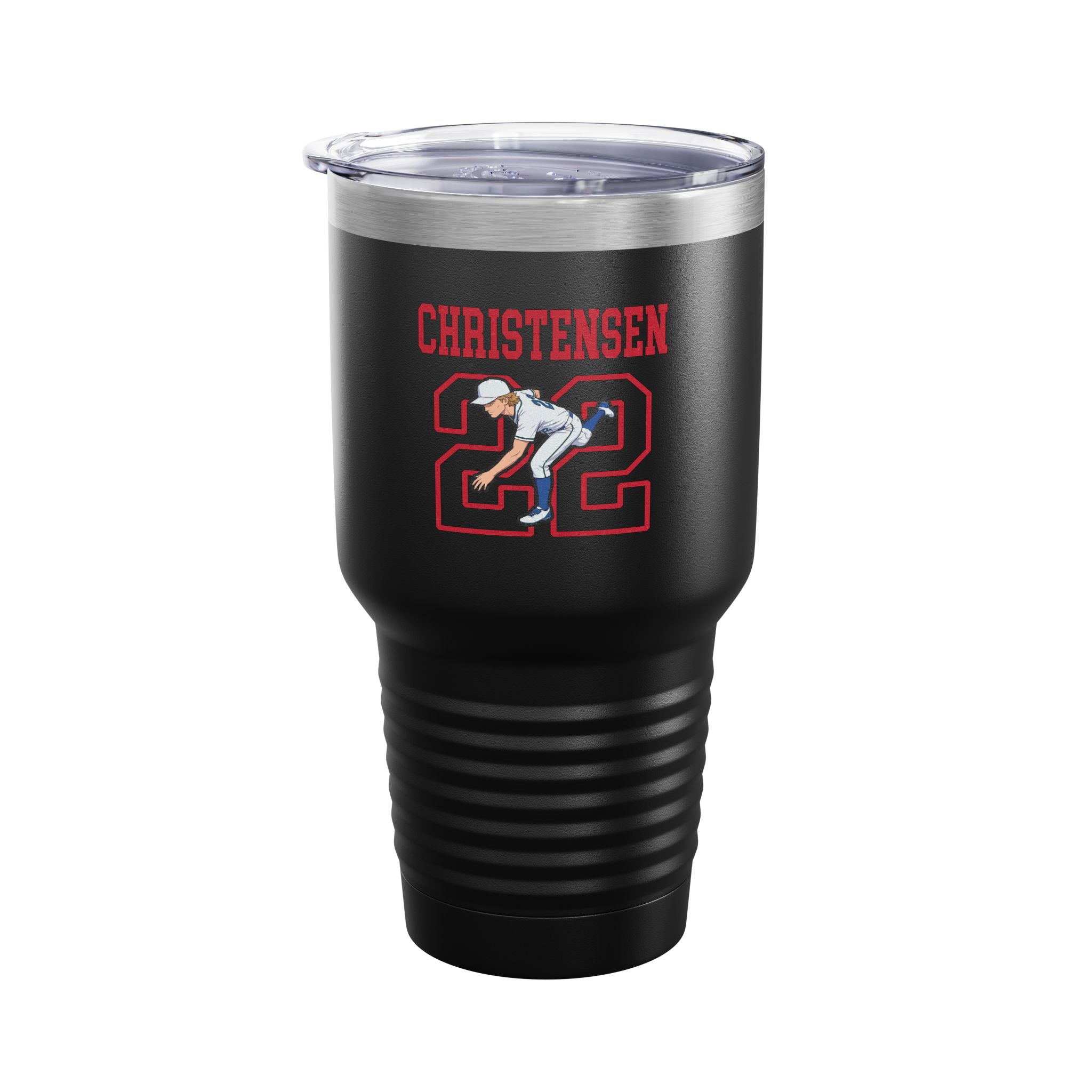 30oz Tumbler — character_shirsey in Black