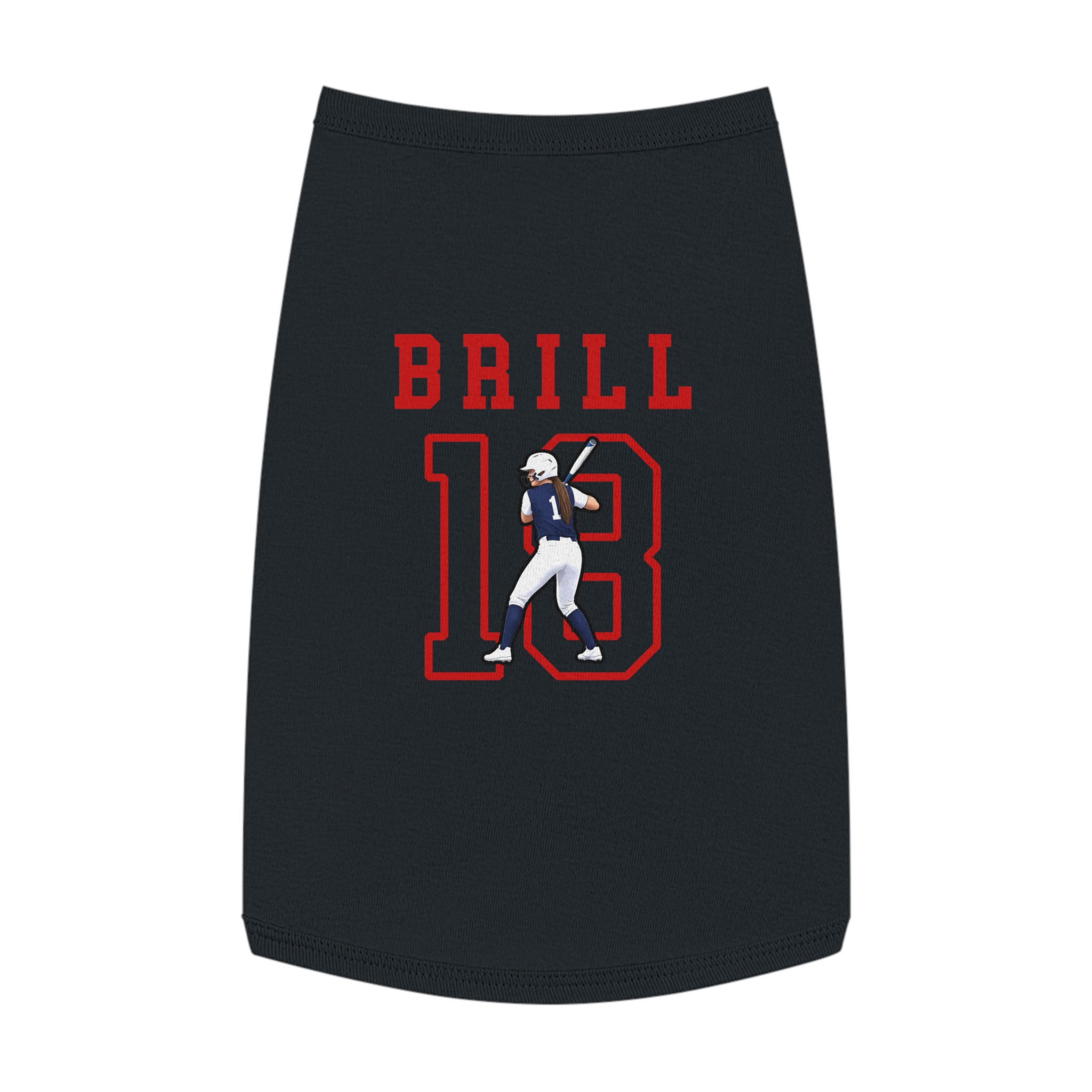 Pet Tank Top — character_shirsey in Black