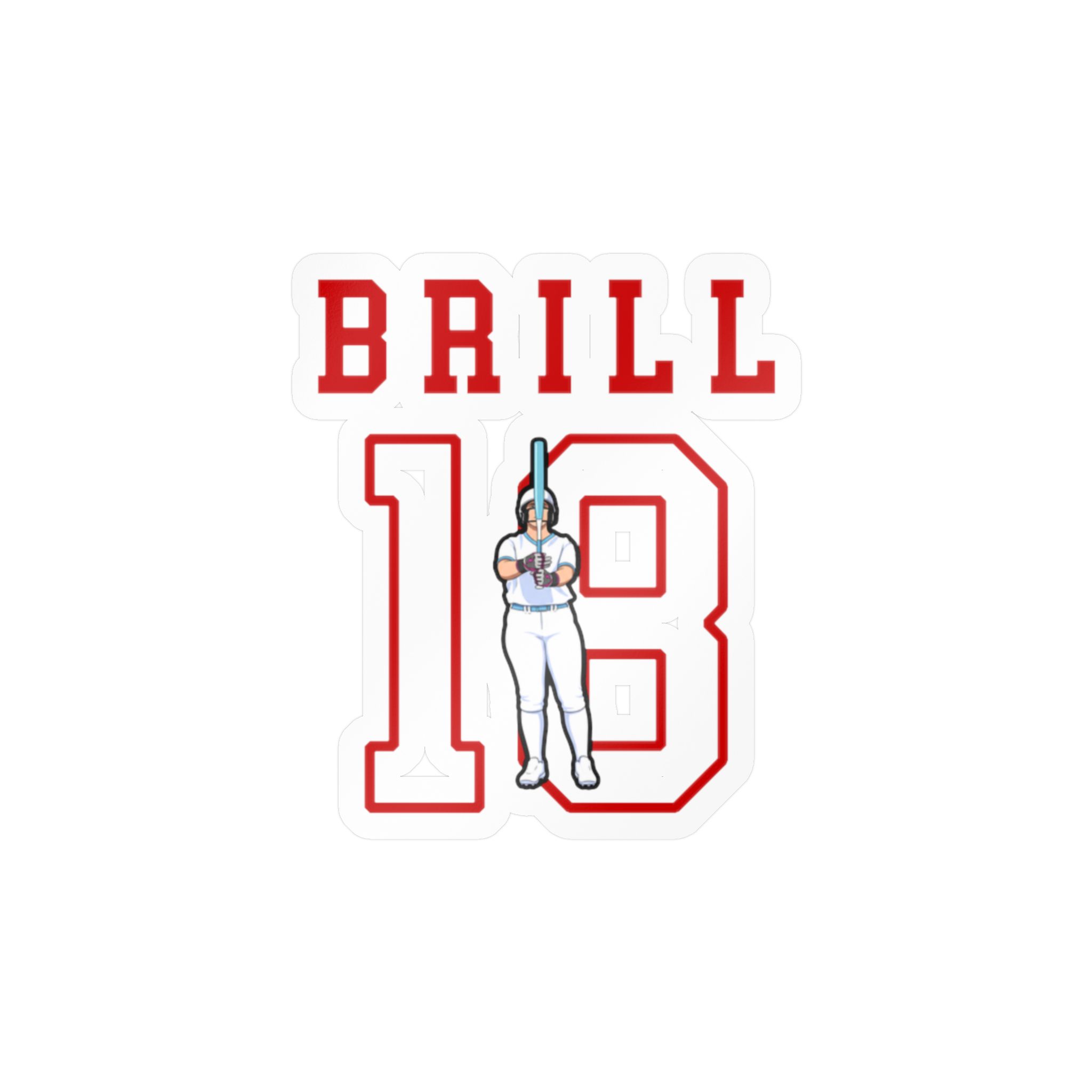 Vinyl Sticker — character_shirsey in Classic