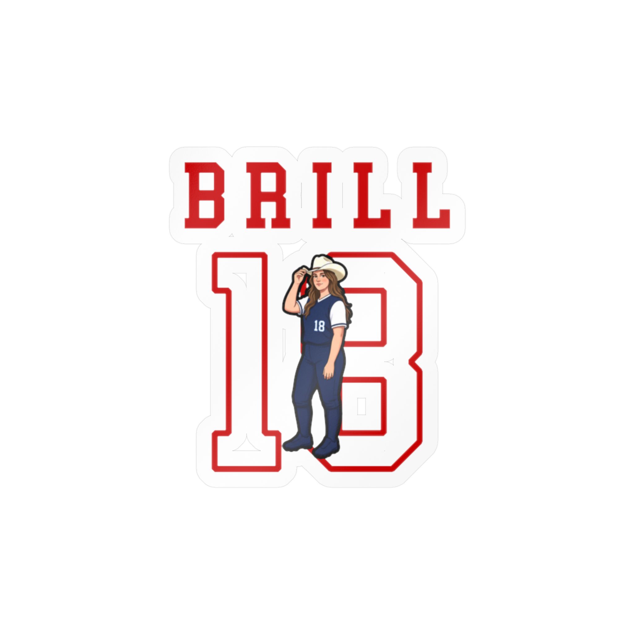 Vinyl Sticker — character_shirsey in Classic