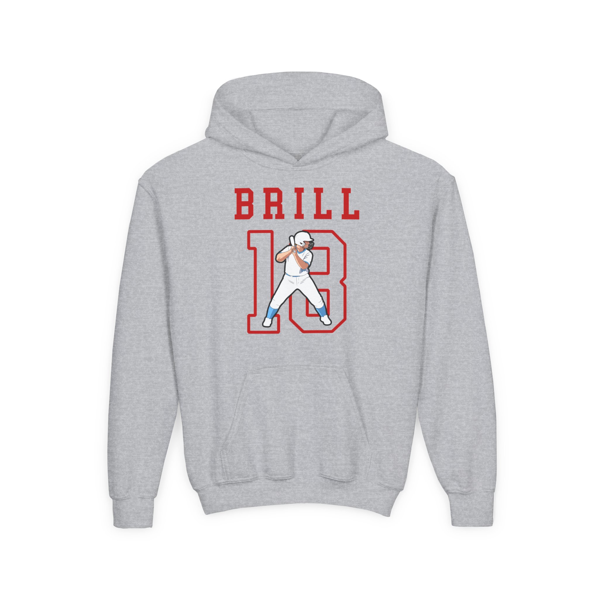 Youth Hoodie — character_shirsey in Grey