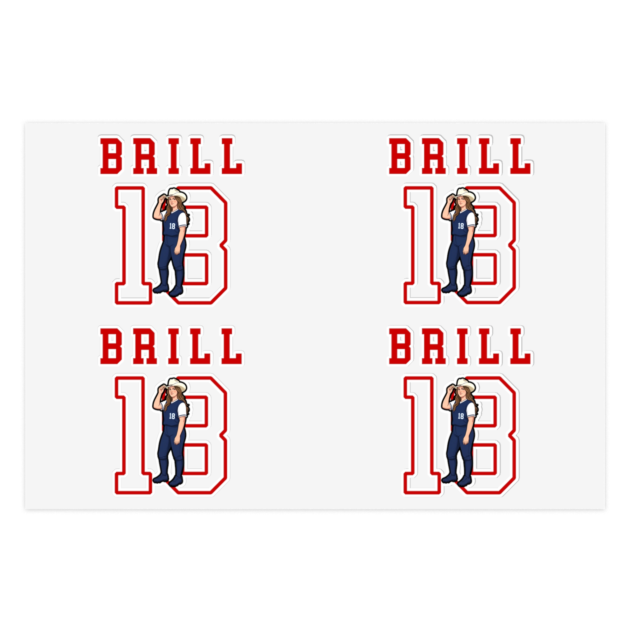 Sticker Sheet — character_shirsey in Classic