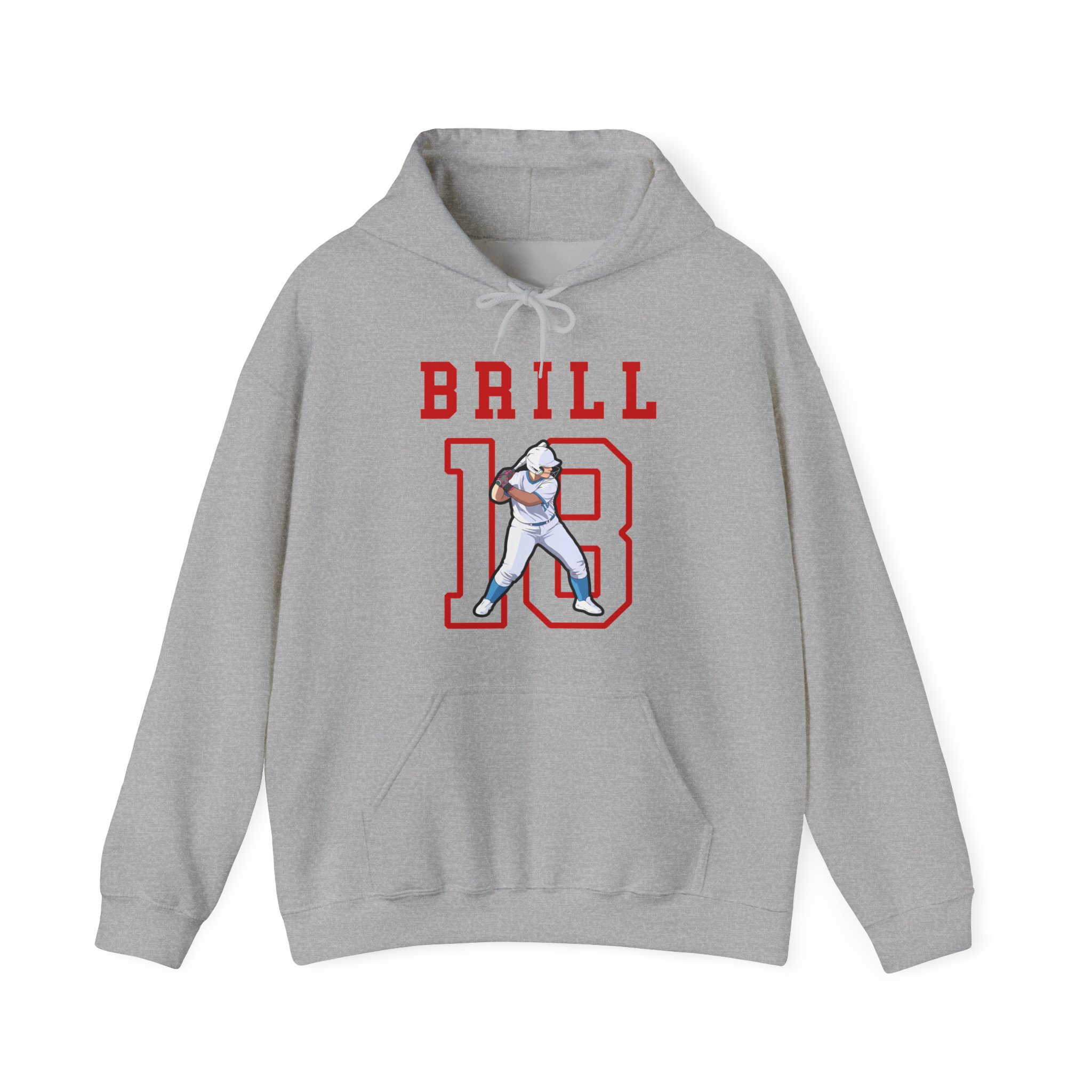 Hoodie — character_shirsey in Grey