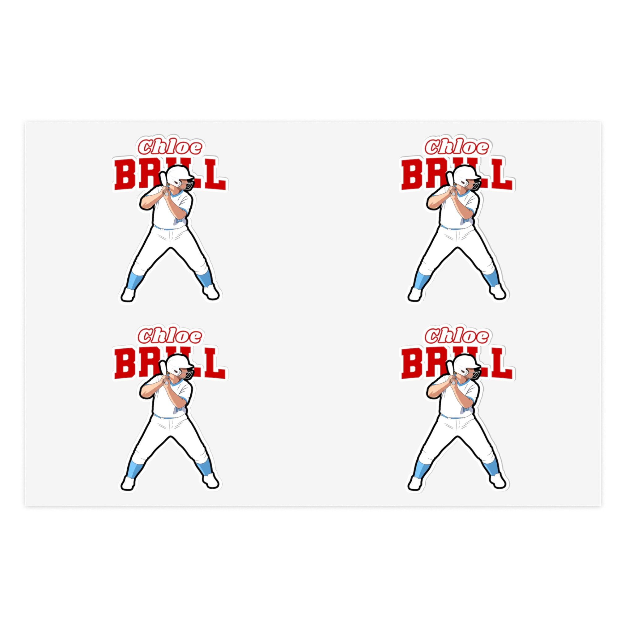 Sticker Sheet — character_name_arch in Classic