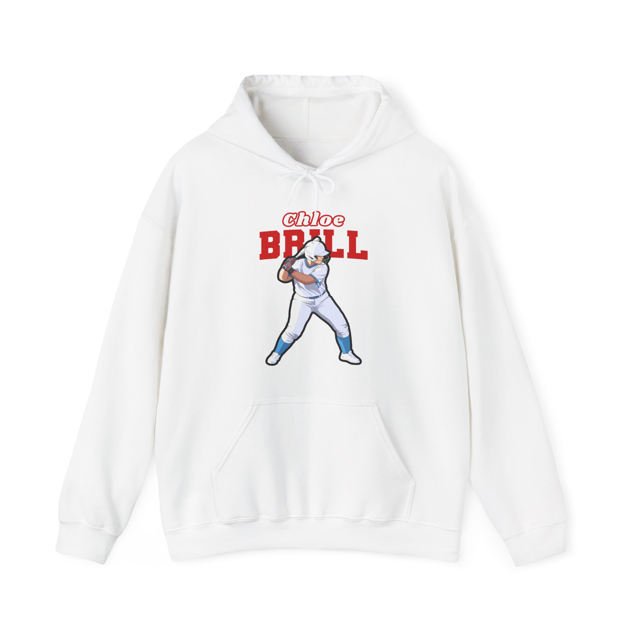 Hoodie — character_name_arch in White