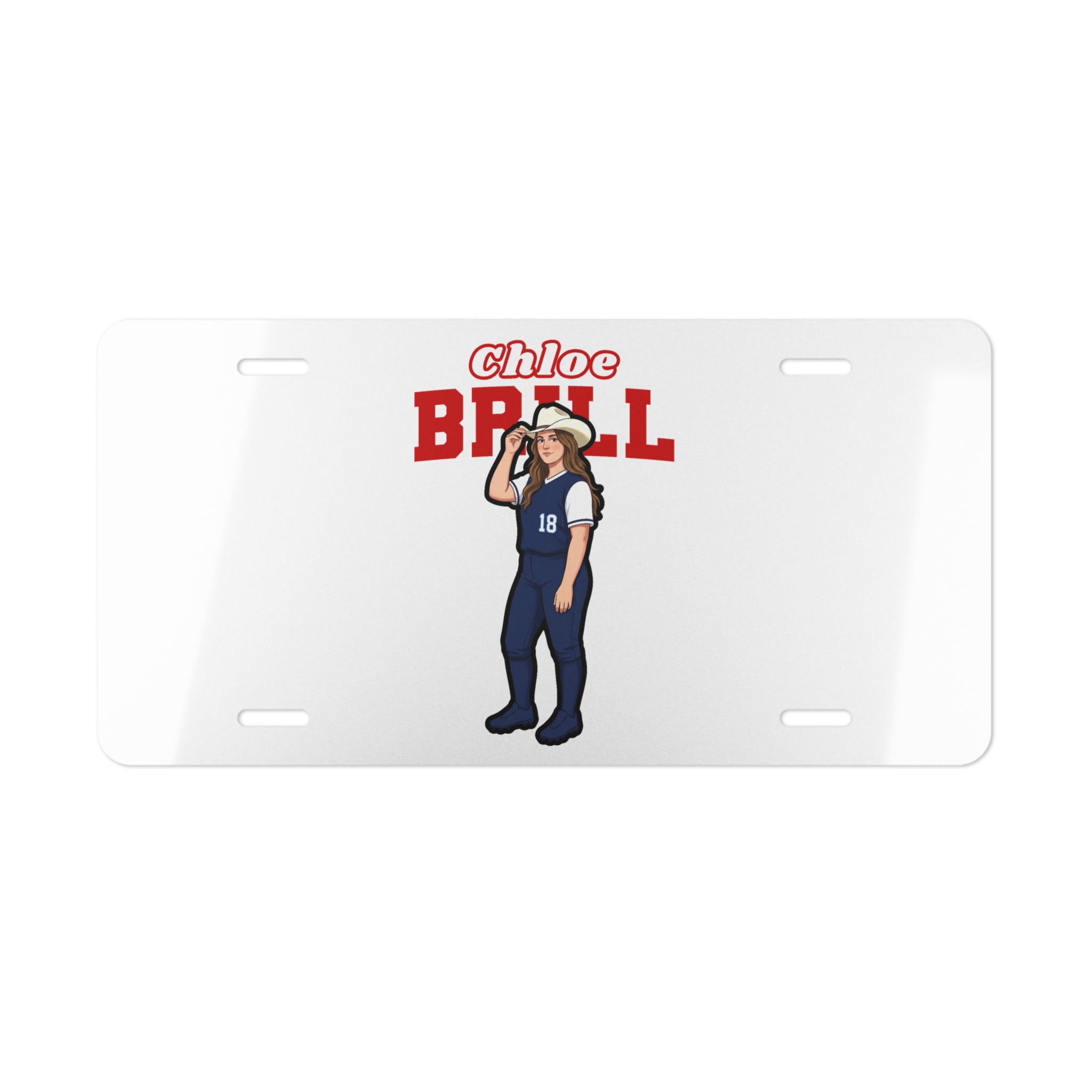 License Plate — character_name_arch in Classic