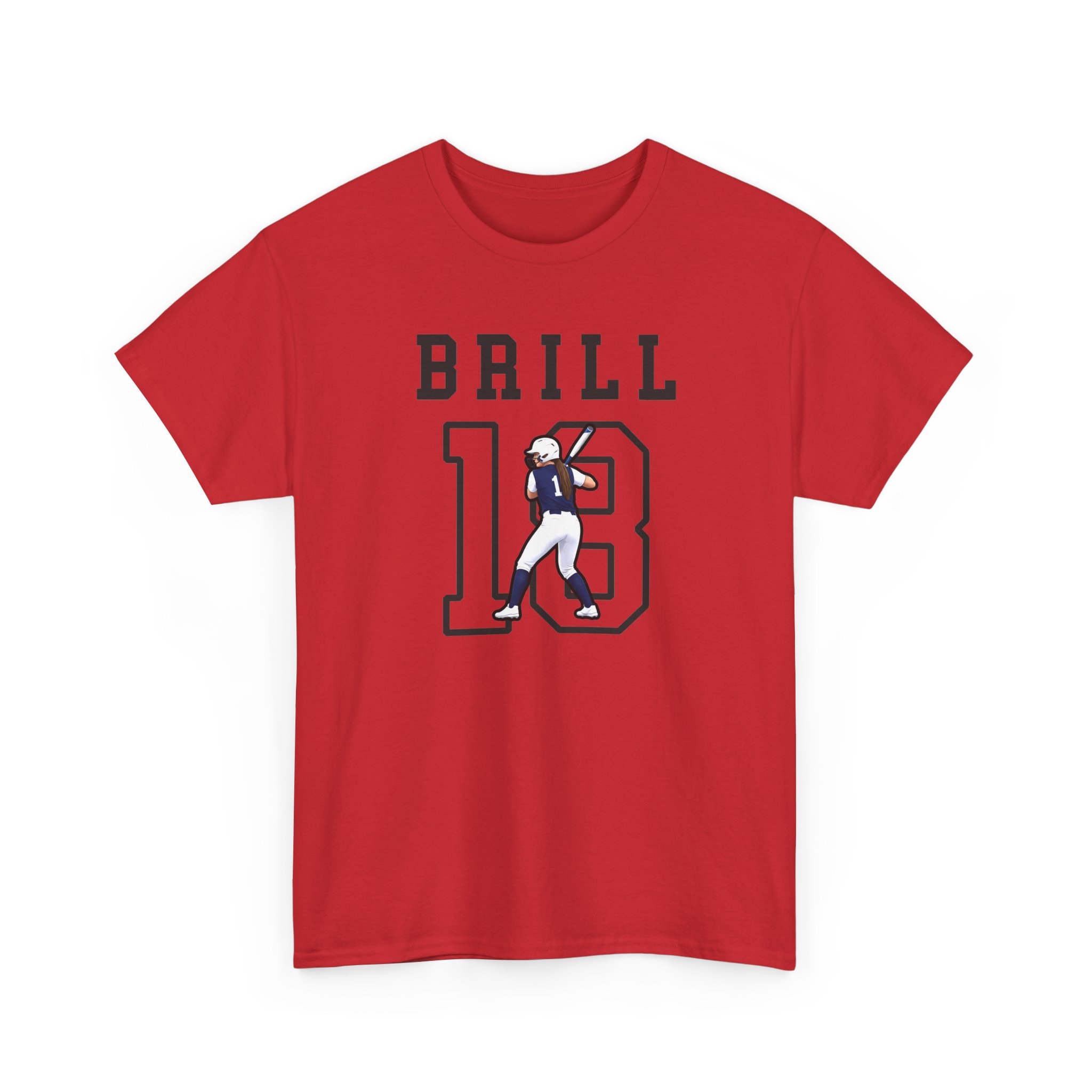 Tee — character_shirsey in Red