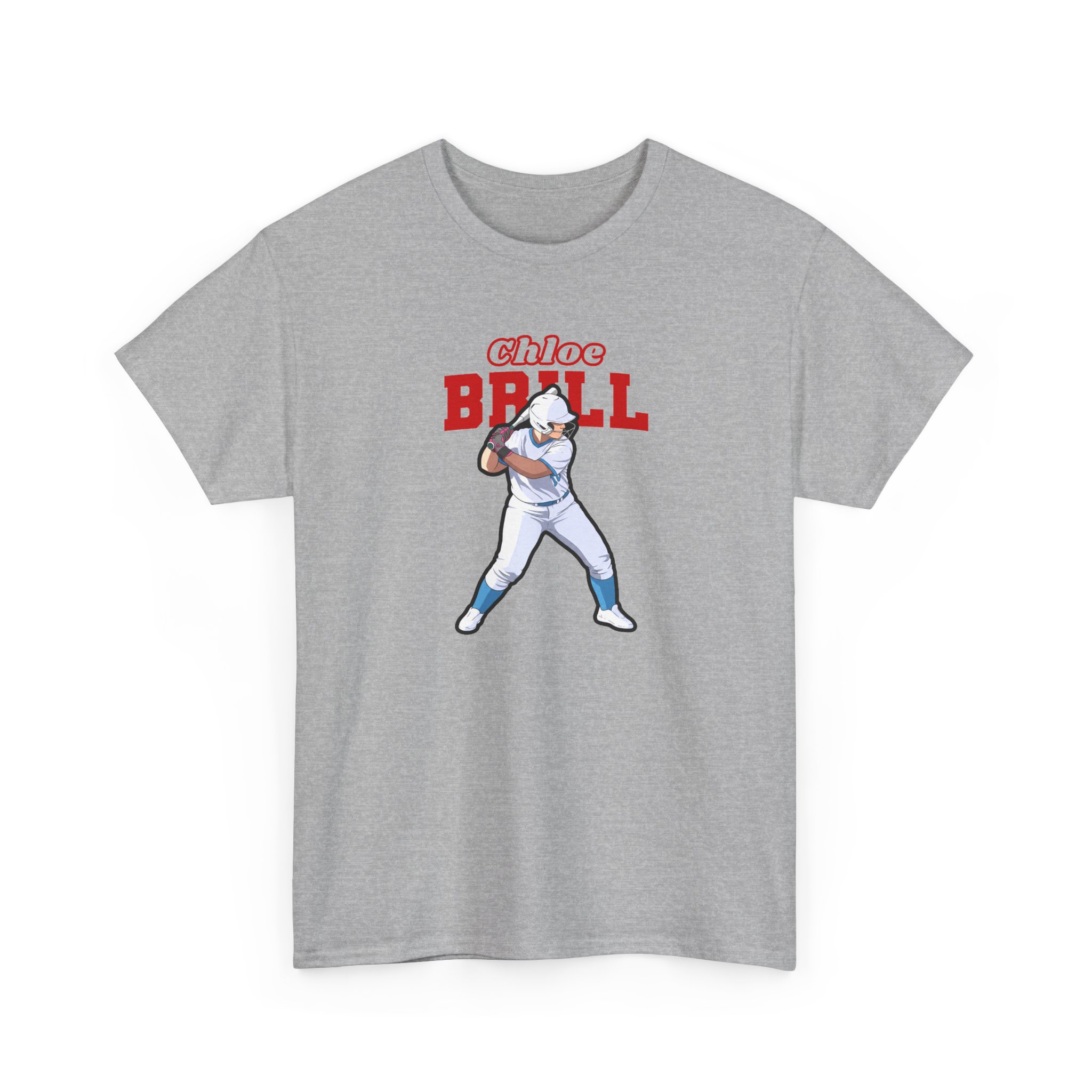 Tee — character_name_arch in Grey