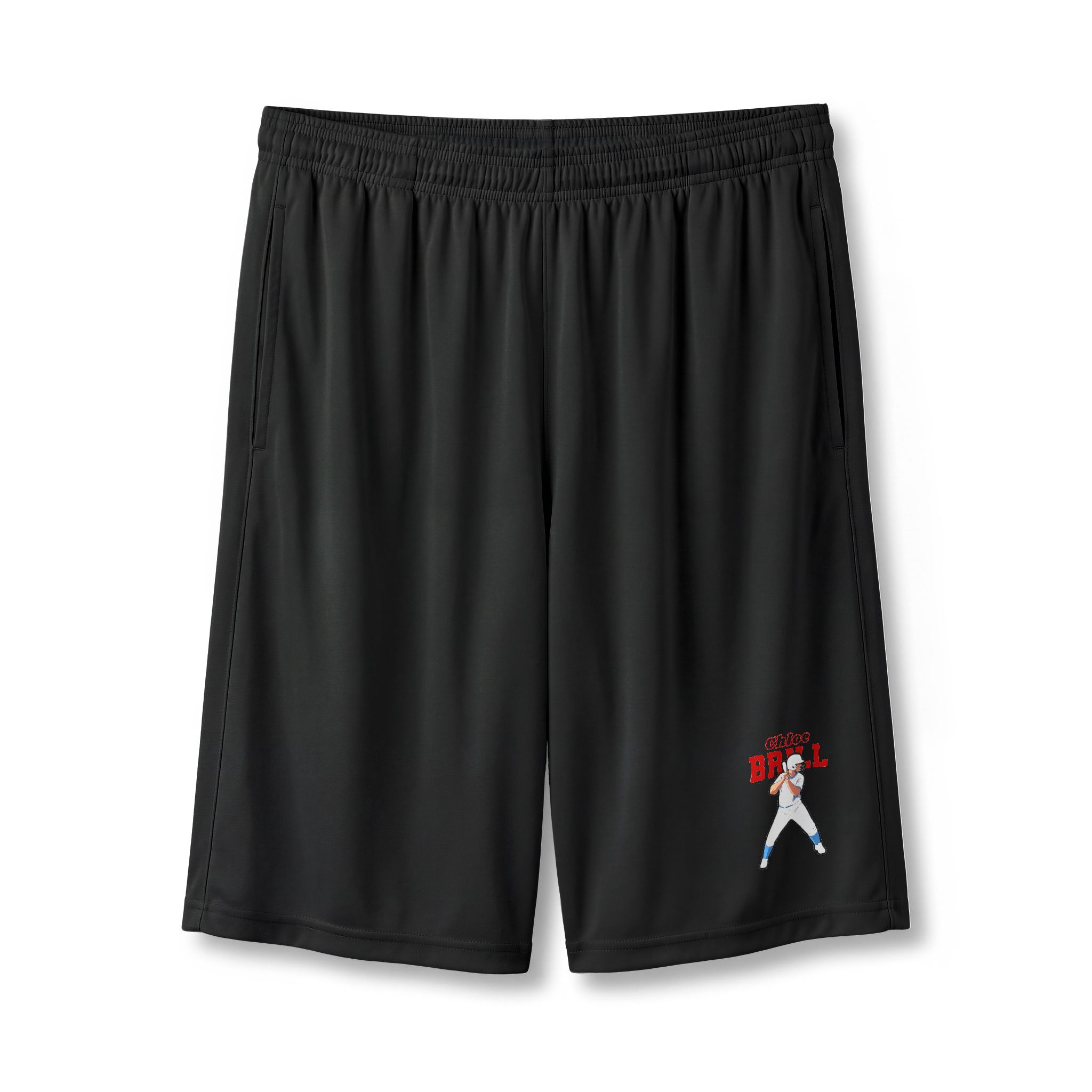 Shorts — character_name_arch in Black