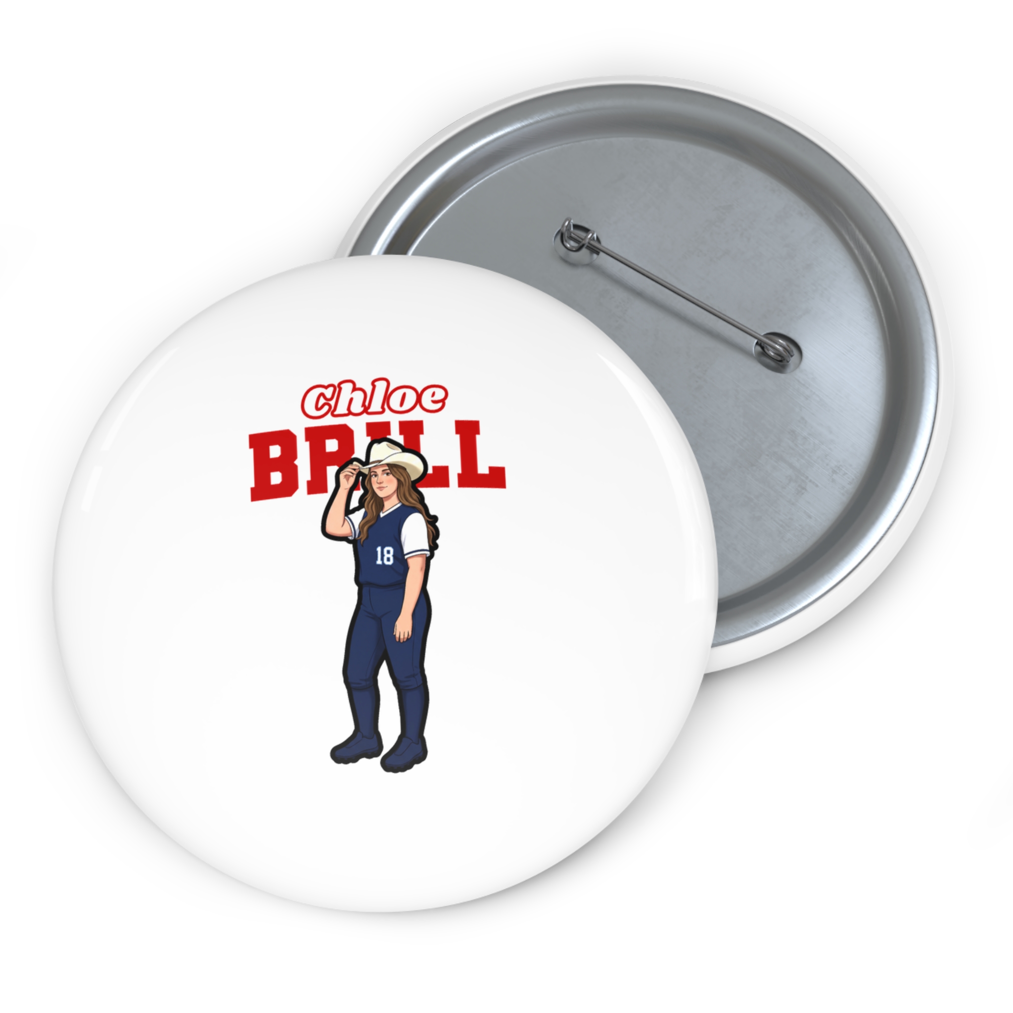 Game Day Pin — character_name_arch in Classic