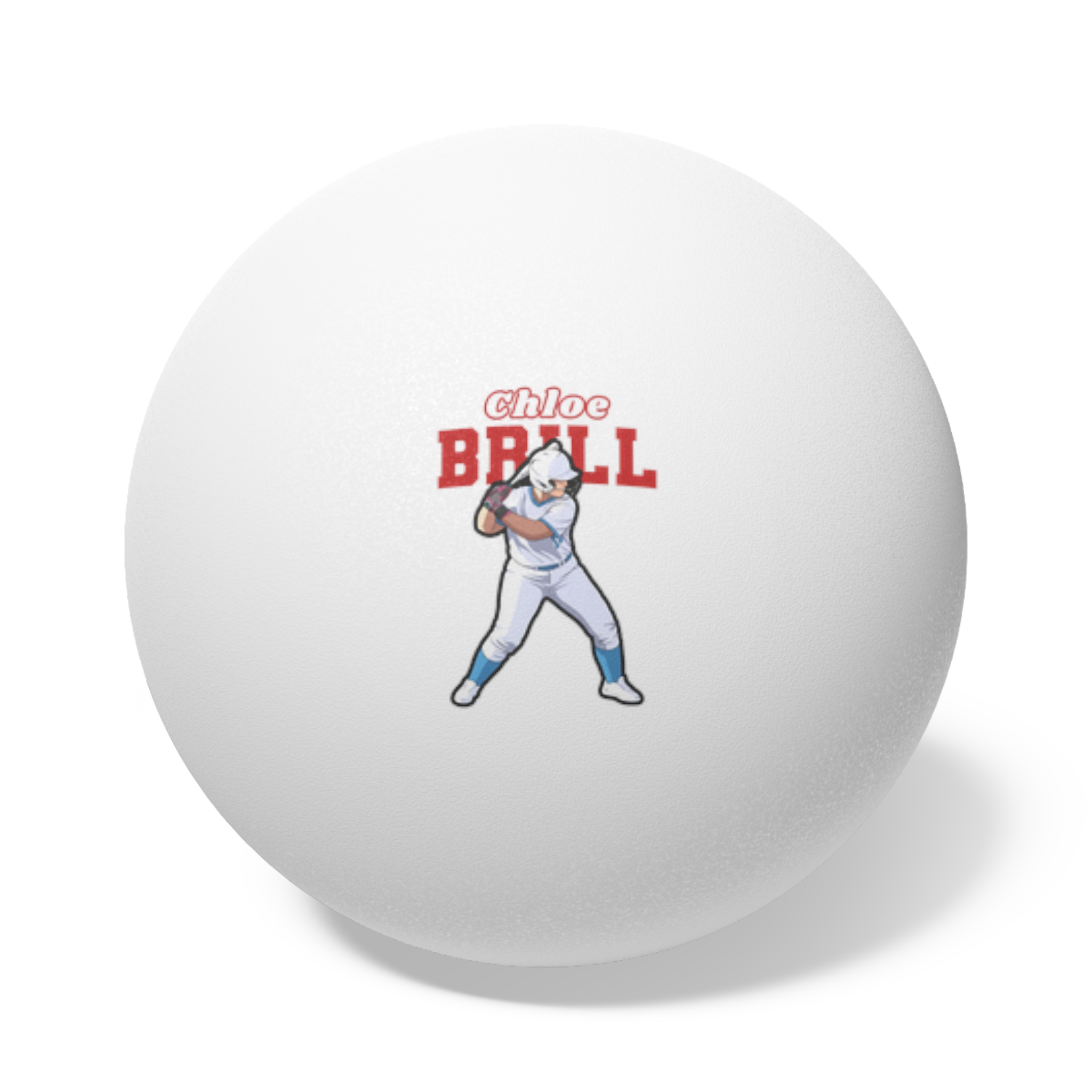 Ping Pong Balls, 6 pcs — character_name_arch in White