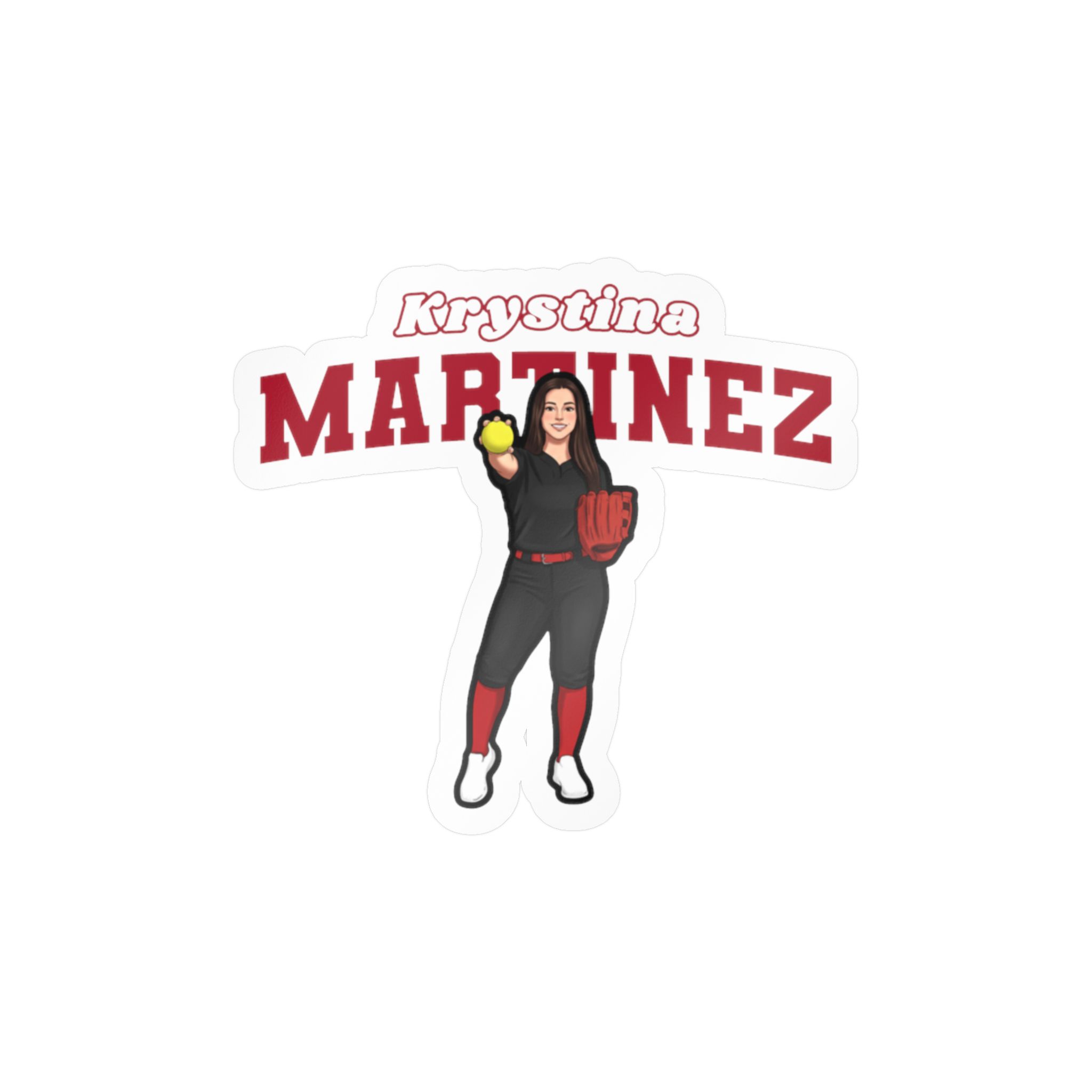 Vinyl Sticker — character_name_arch in Classic