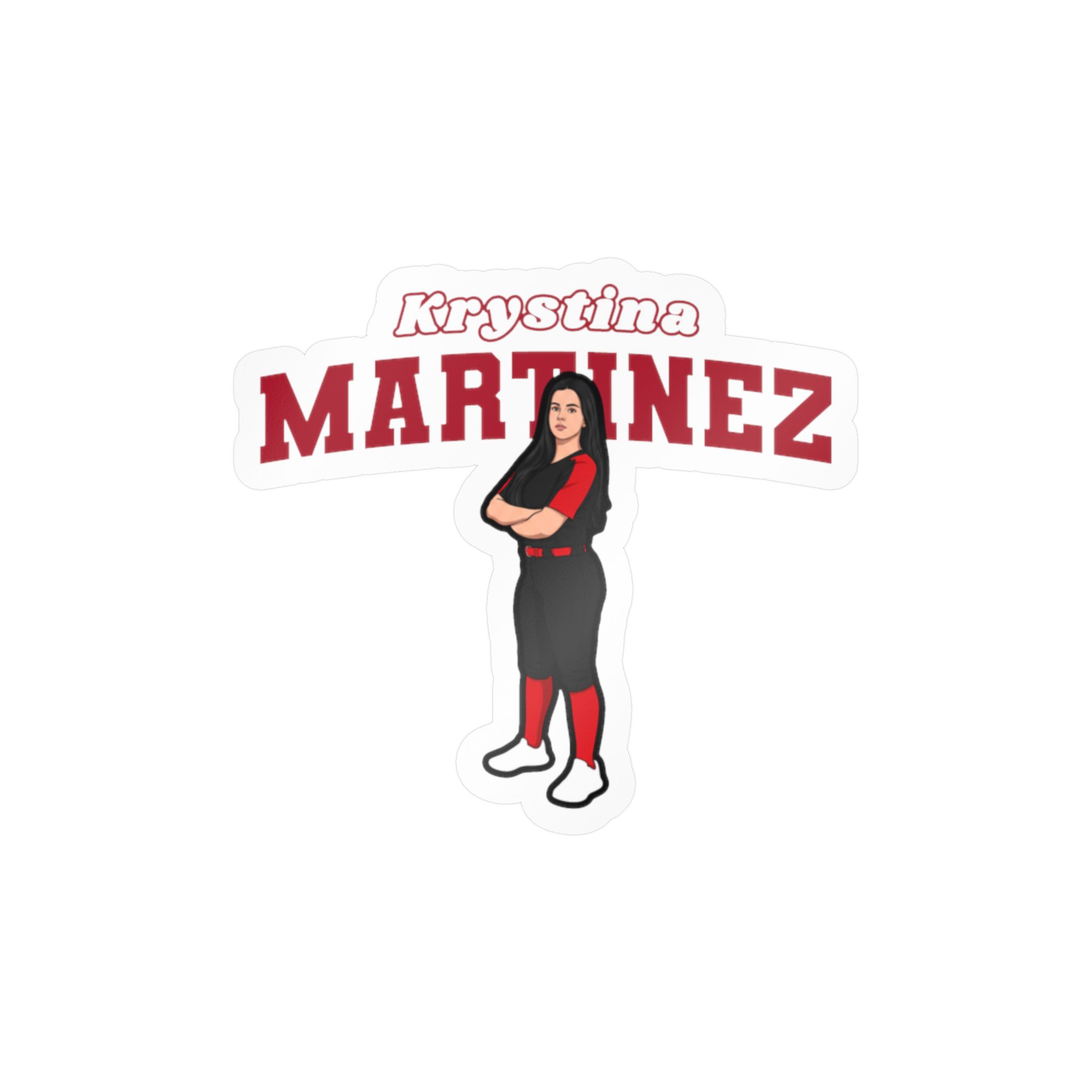 Vinyl Sticker — character_name_arch in Classic