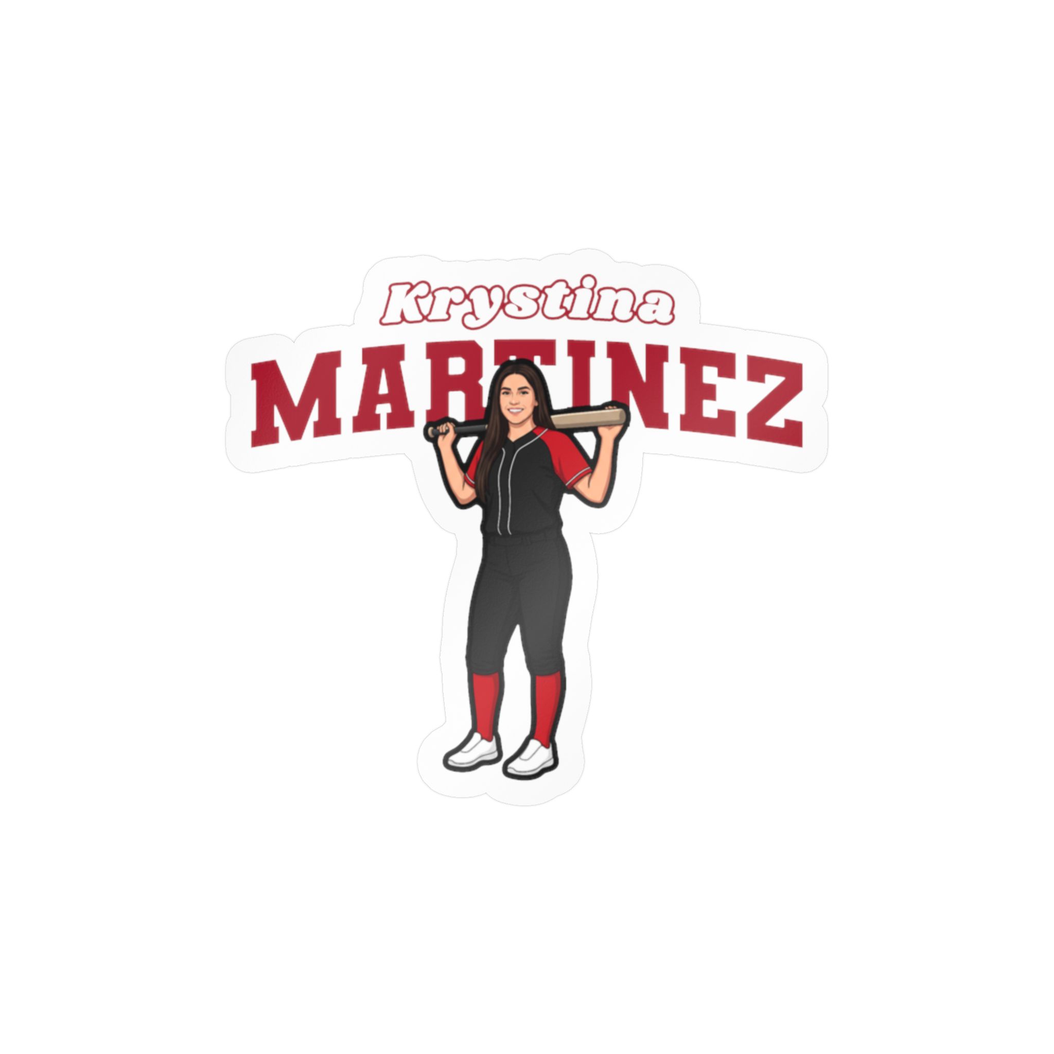 Vinyl Sticker — character_name_arch in Classic