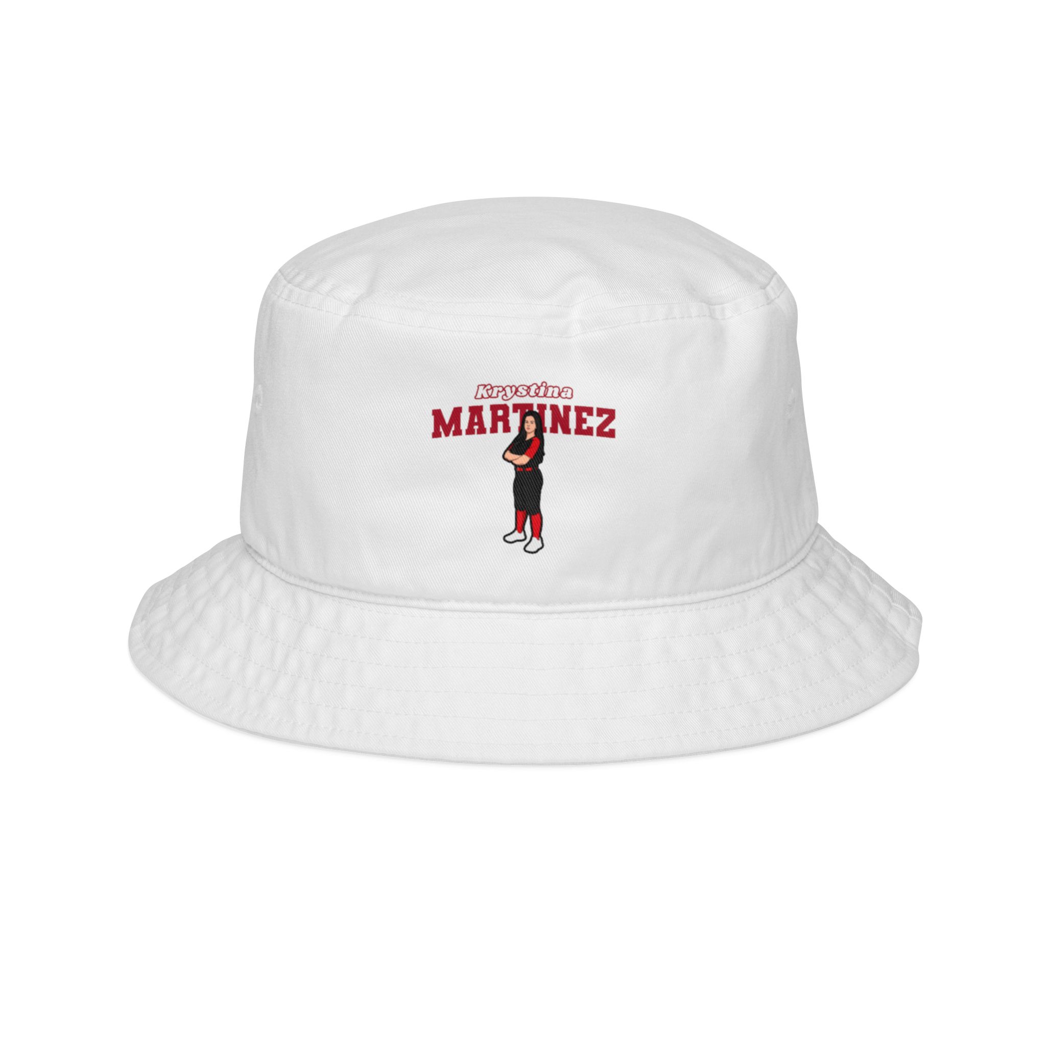 Bucket Hat — character_name_arch in White
