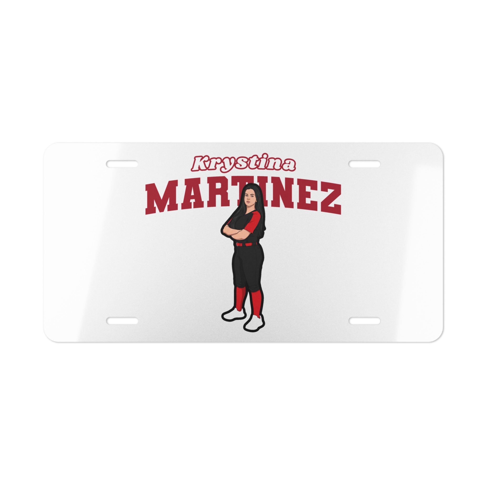 License Plate — character_name_arch in Classic
