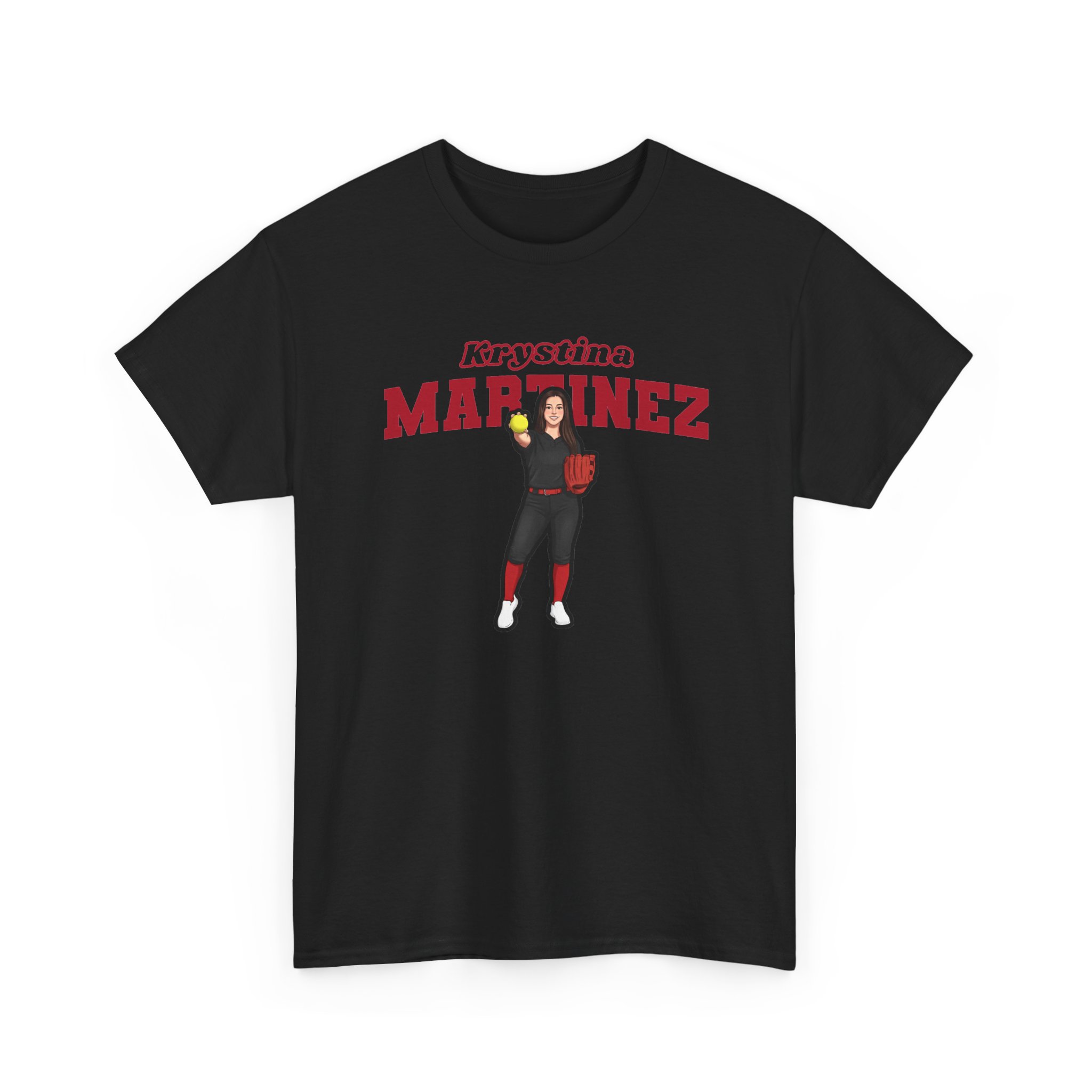 Tee — character_name_arch in Black