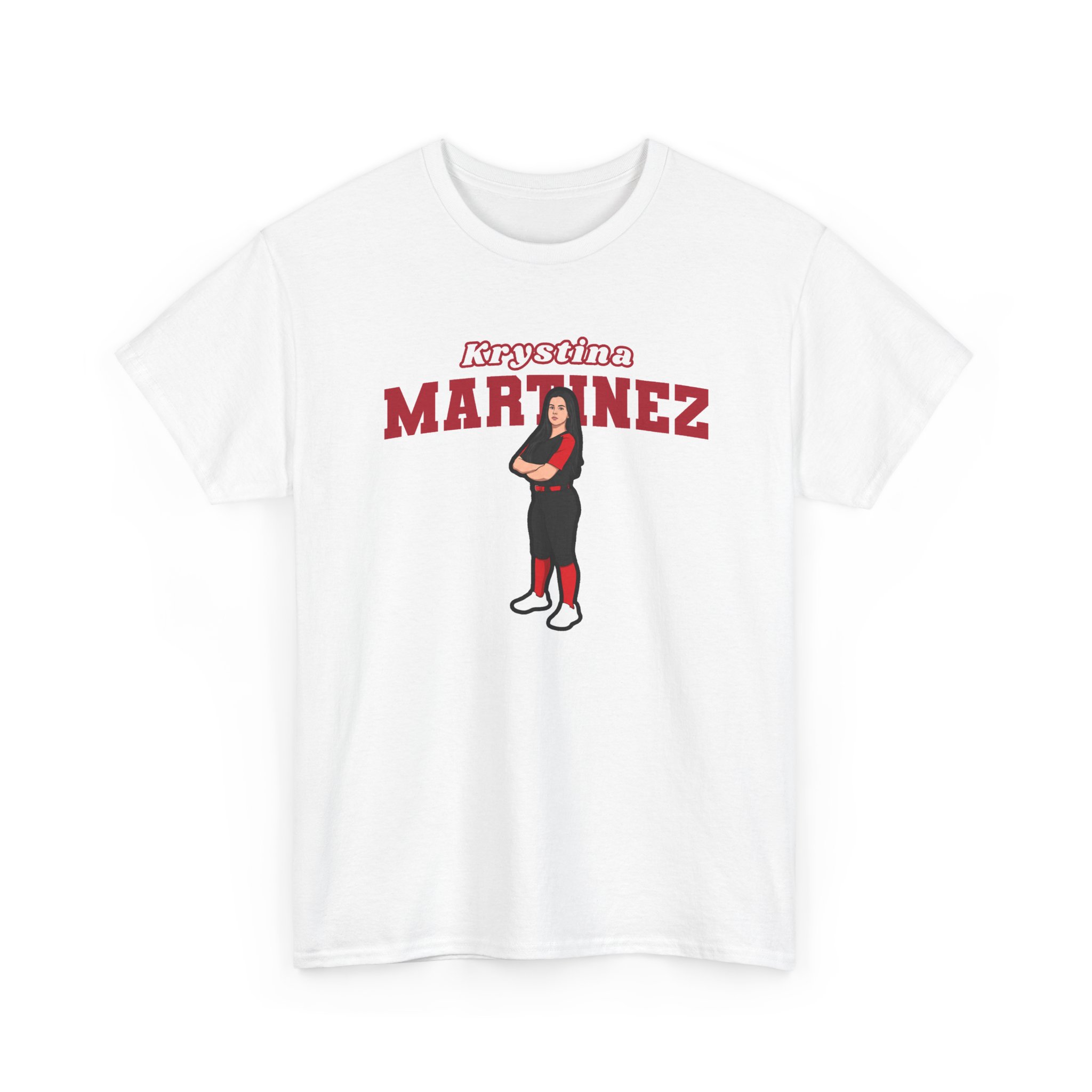 Tee — character_name_arch in White