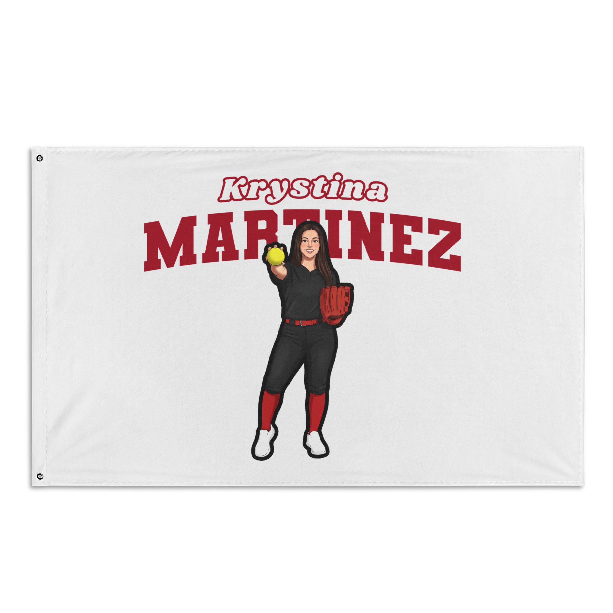 Flag (35 × 56 in) — character_name_arch in Classic