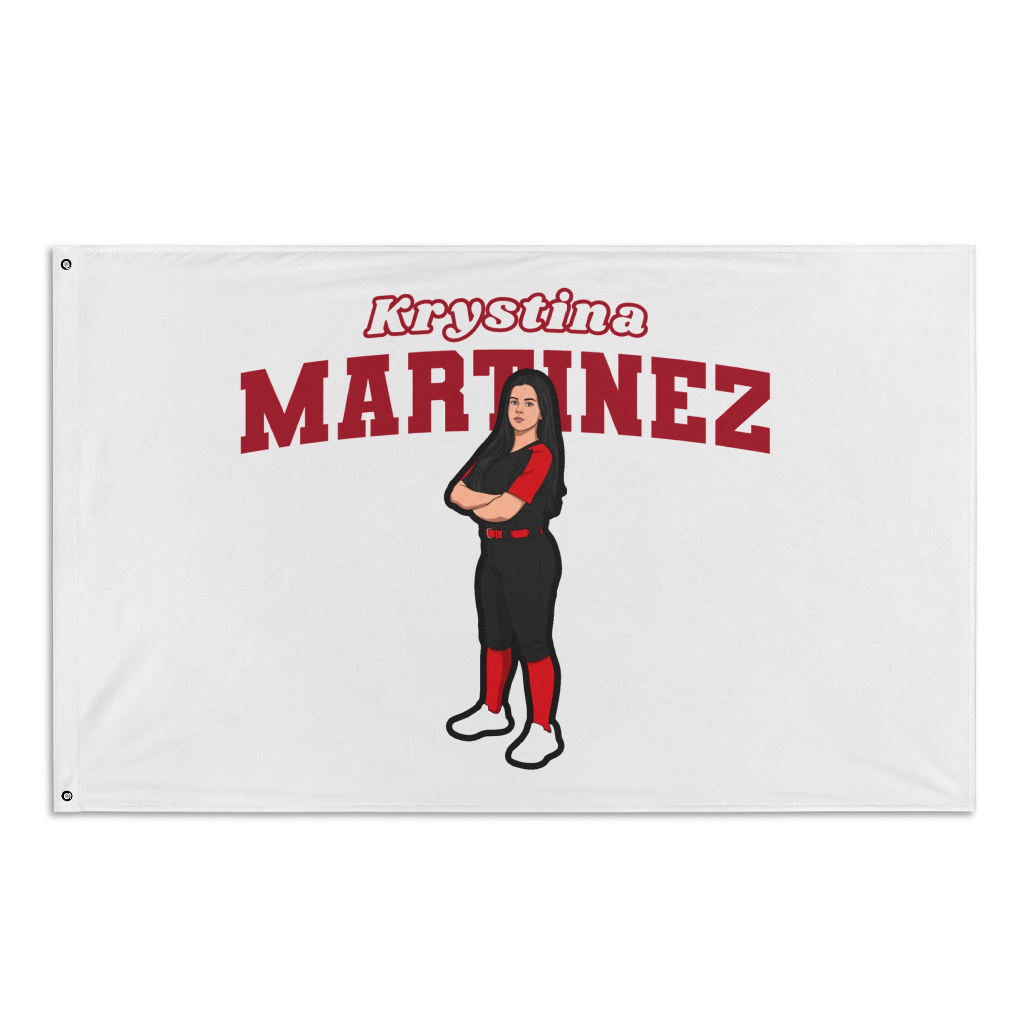 Flag (35 × 56 in) — character_name_arch in Classic