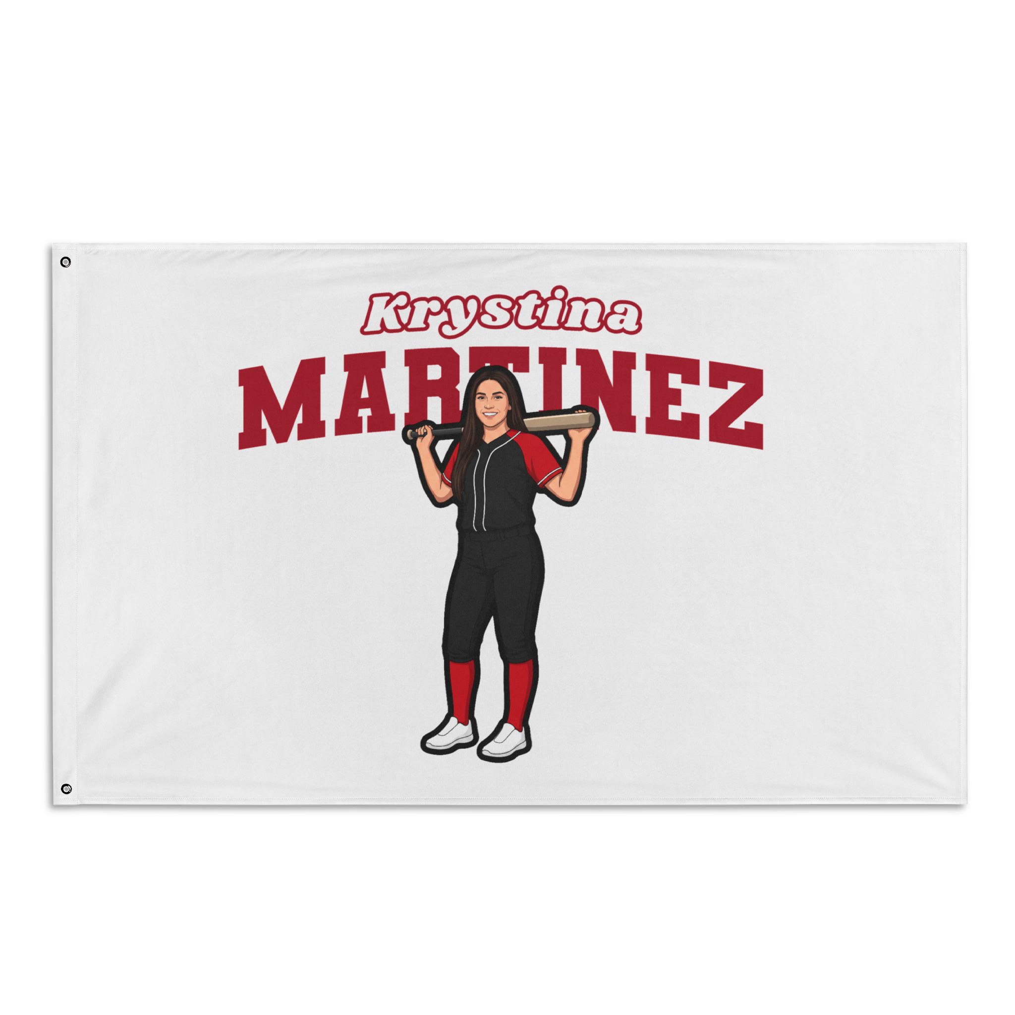 Flag (35 × 56 in) — character_name_arch in Classic