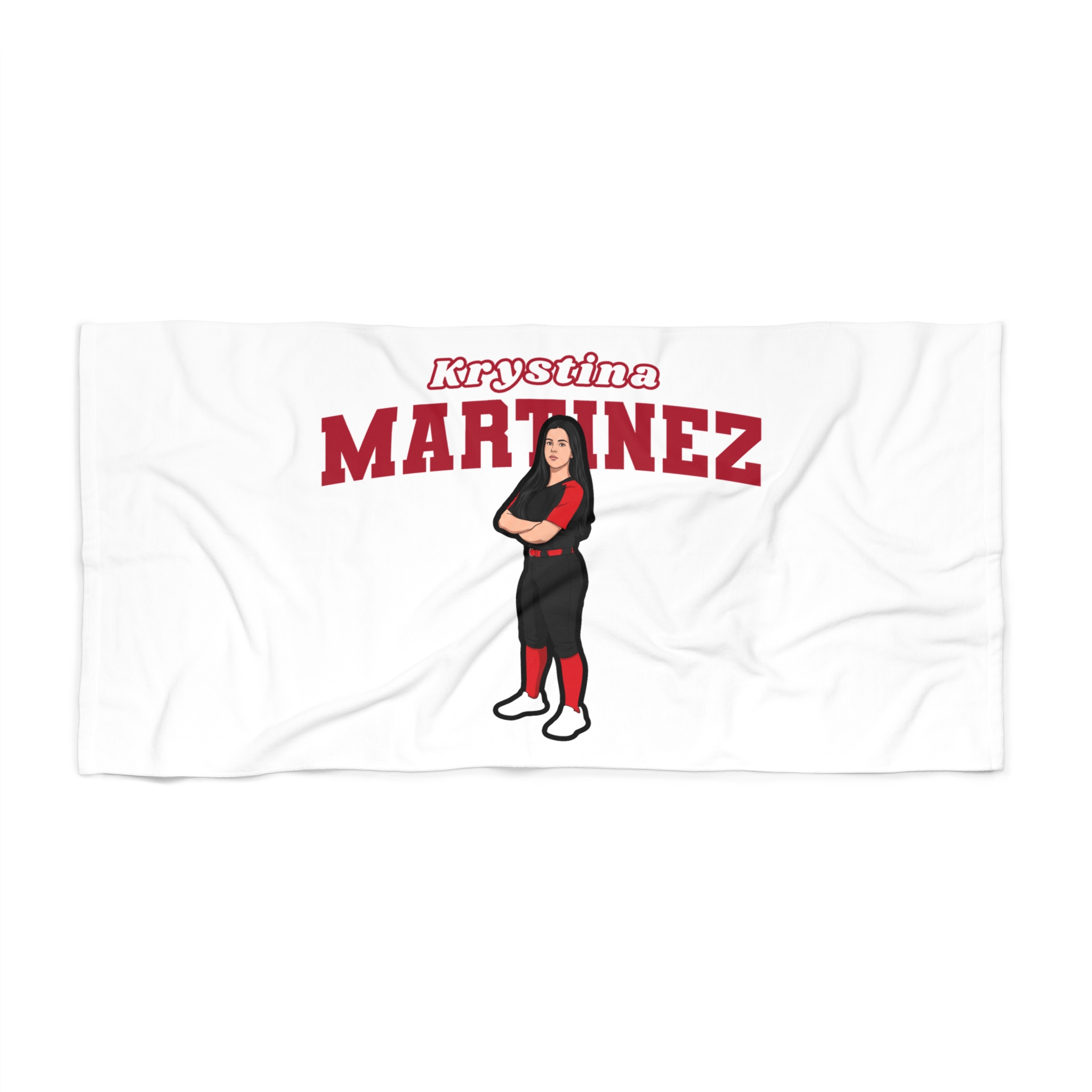 Beach Towel — character_name_arch in Classic