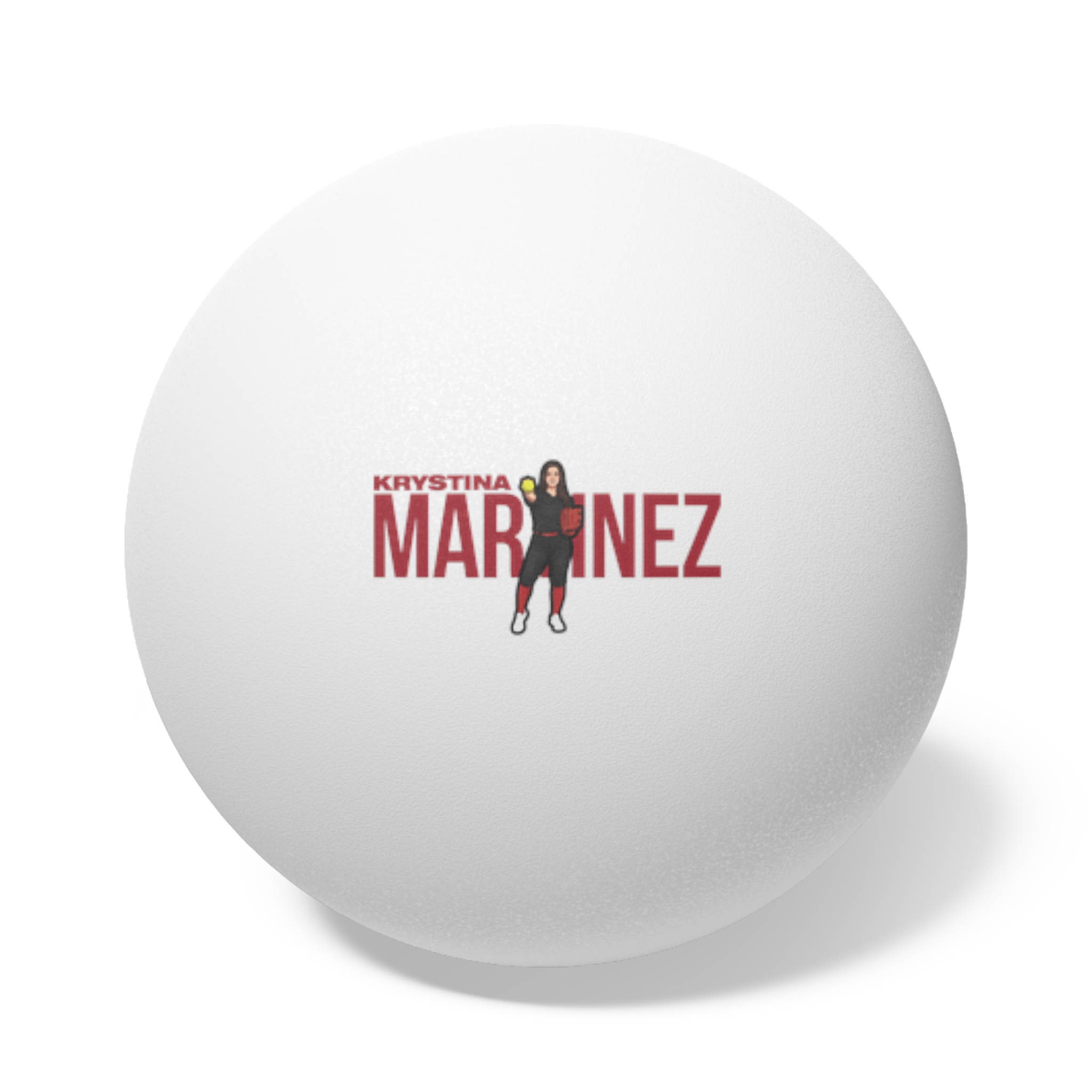 Ping Pong Balls, 6 pcs — character_player_name in White