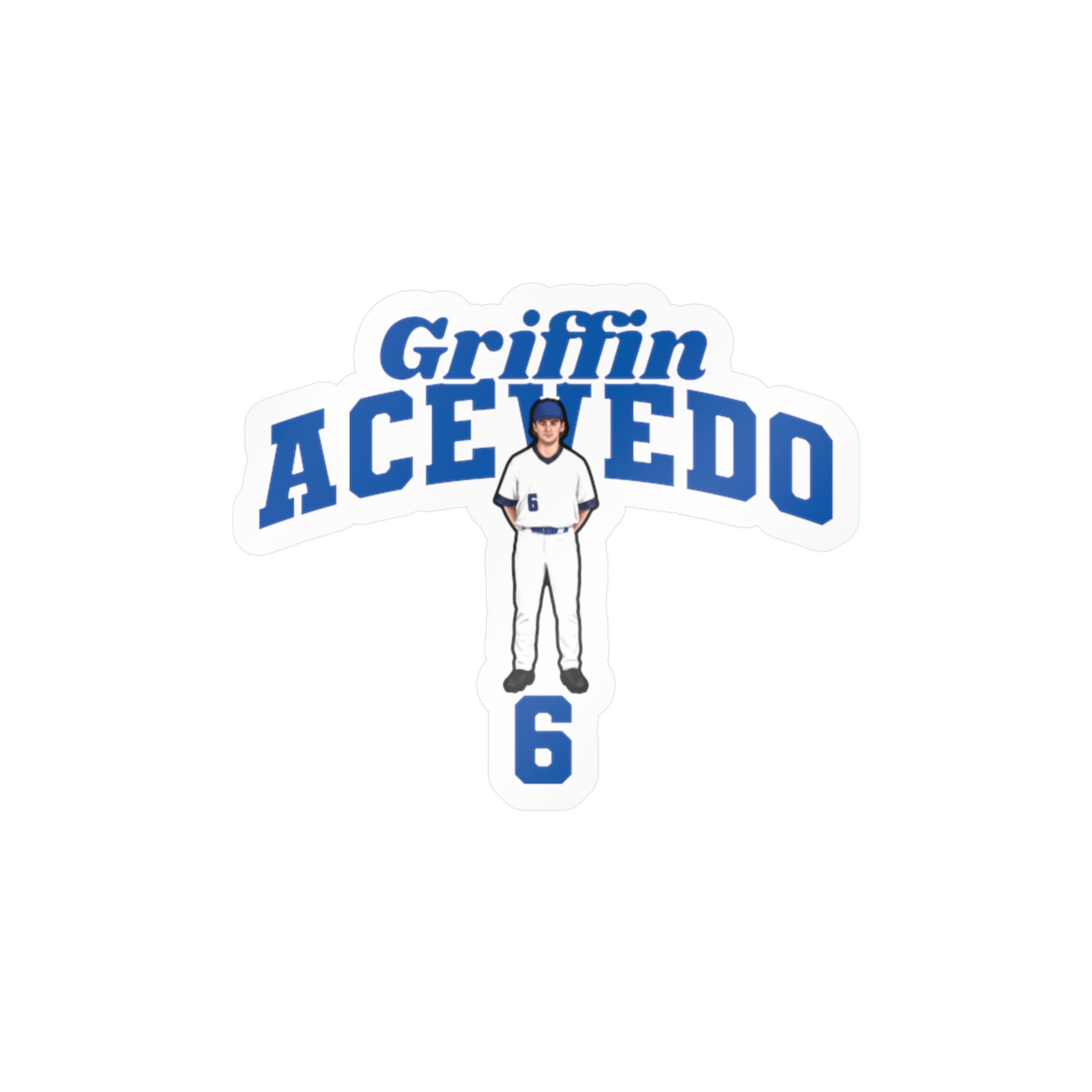 Vinyl Sticker — character_signature_arch in Classic