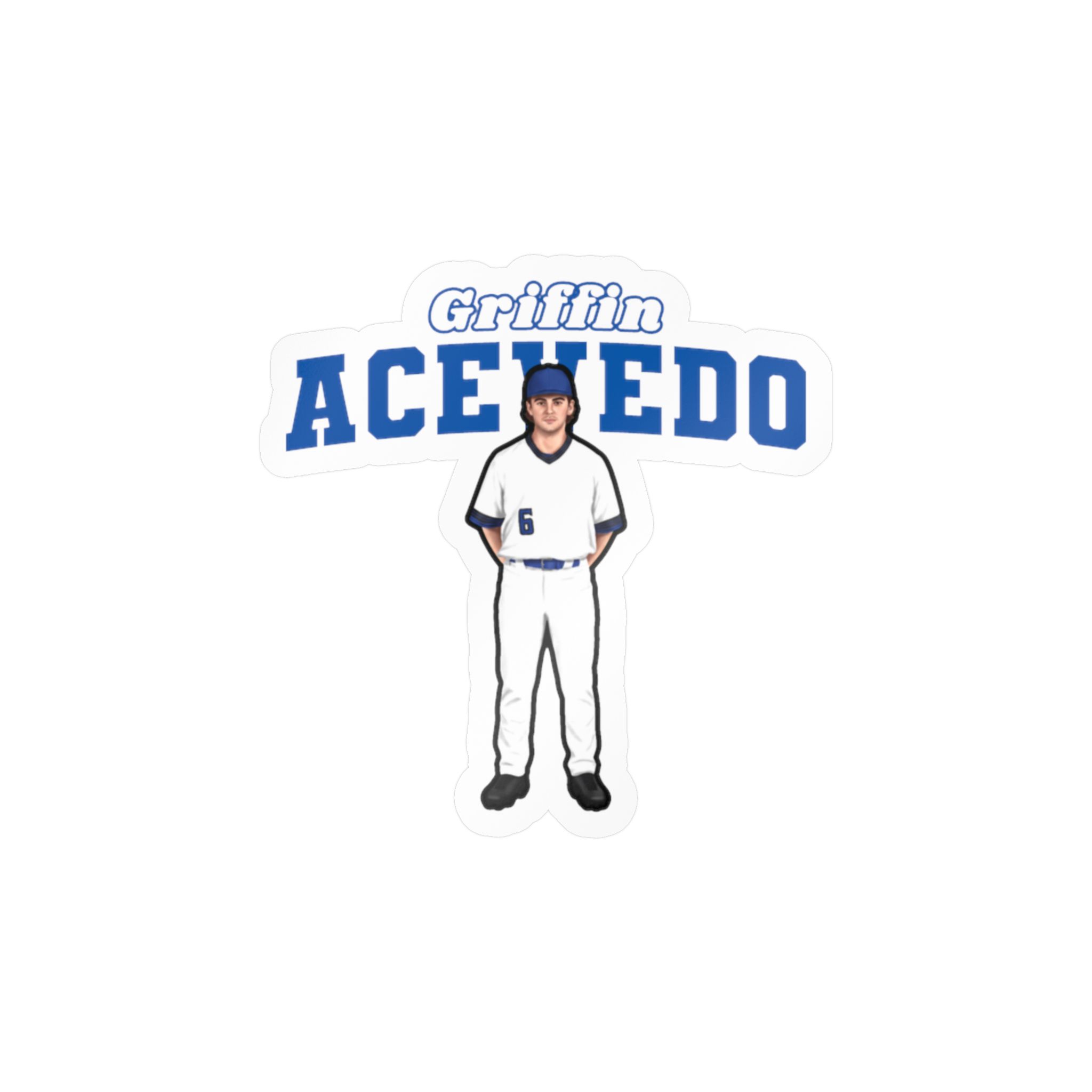 Vinyl Sticker — character_name_arch in Classic