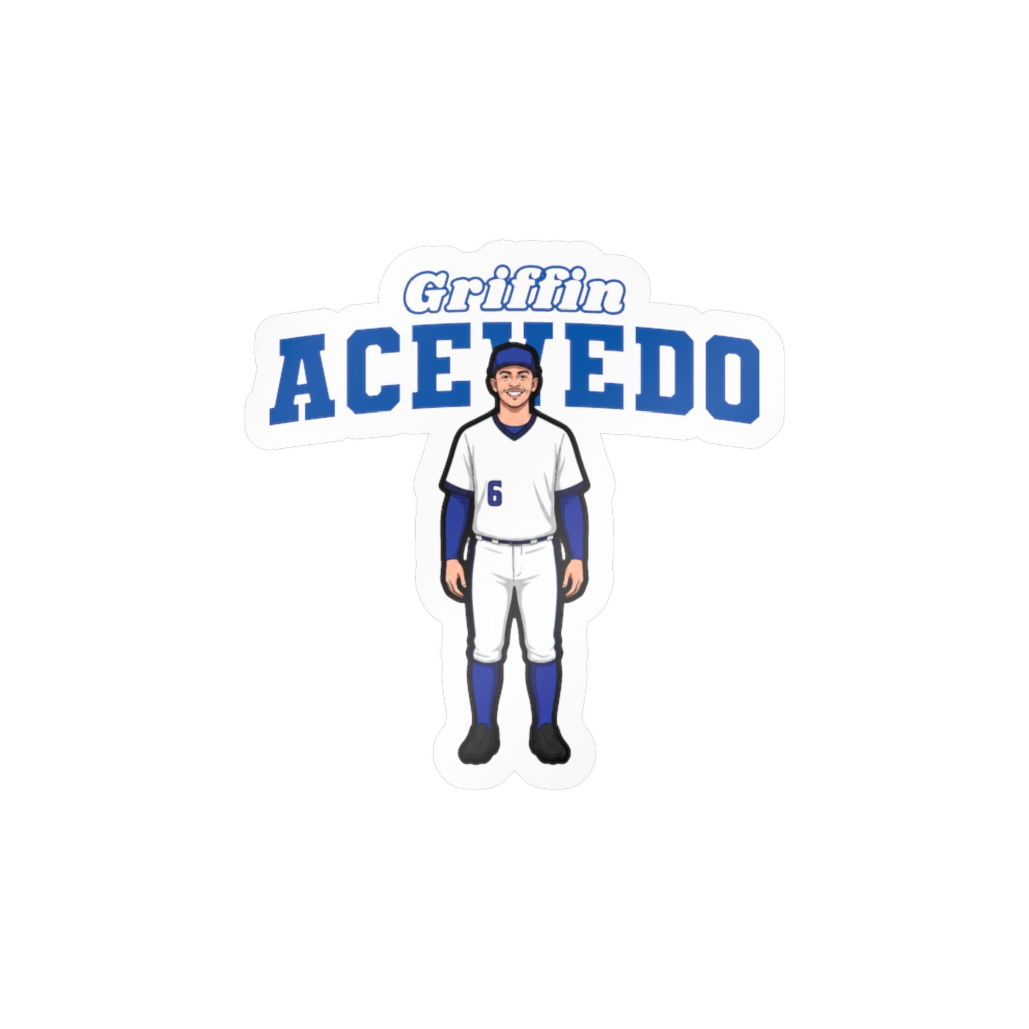 Vinyl Sticker — character_name_arch in Classic