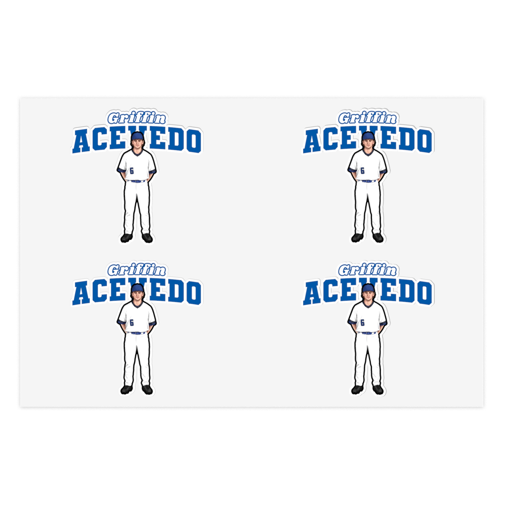 Sticker Sheet — character_name_arch in Classic