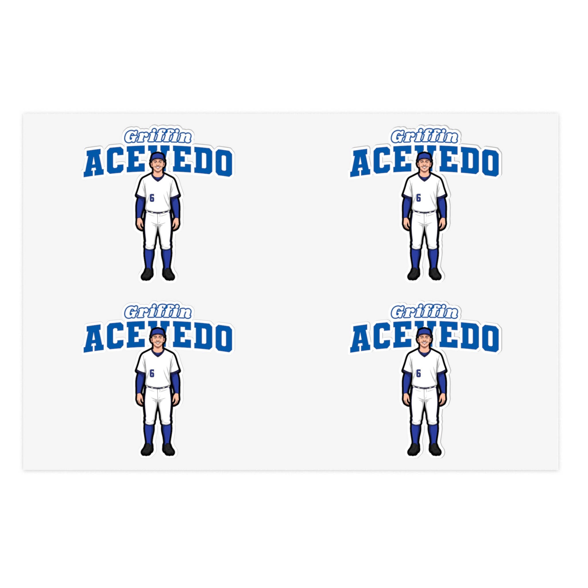 Sticker Sheet — character_name_arch in Classic