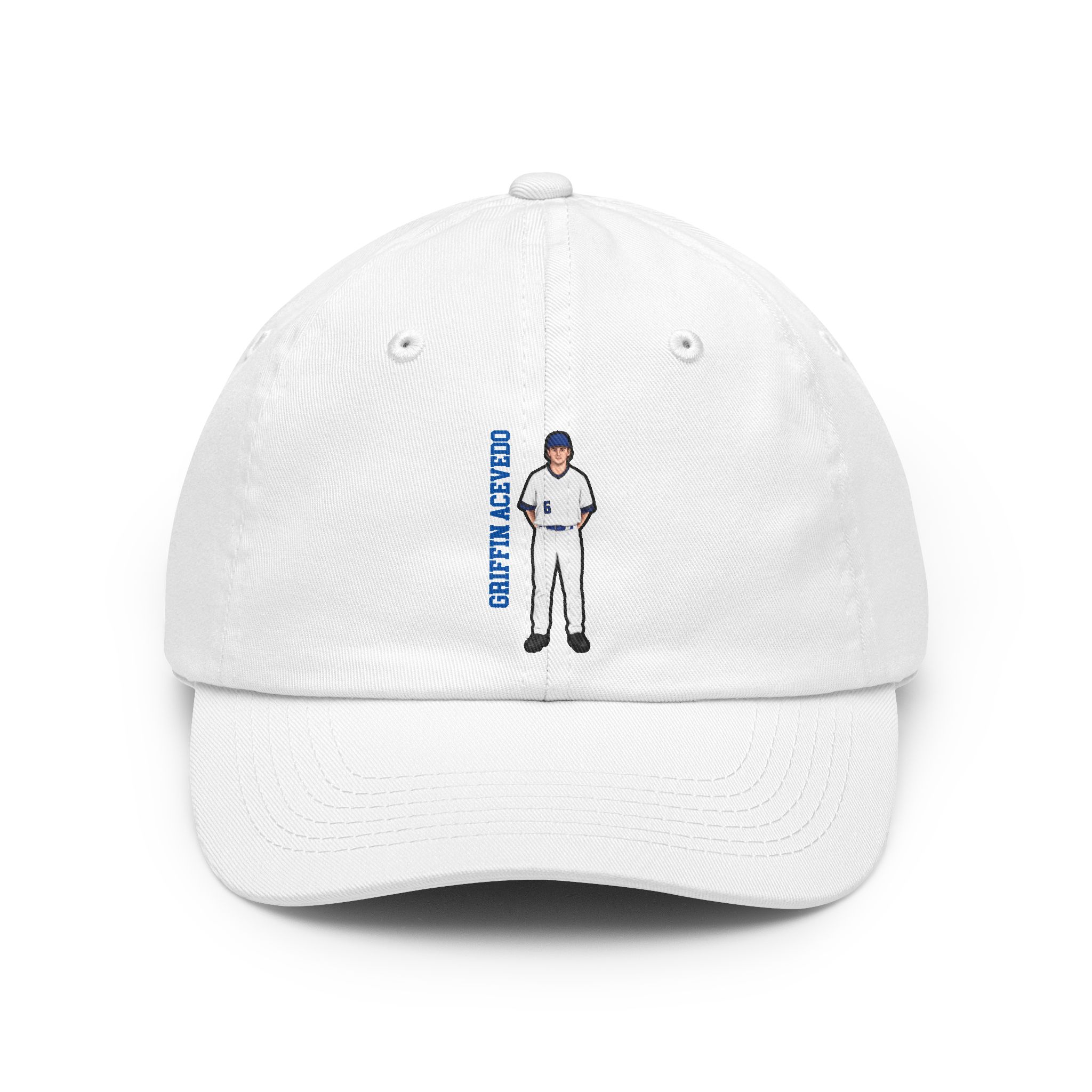 Classic Cap — character_name_vertical in White