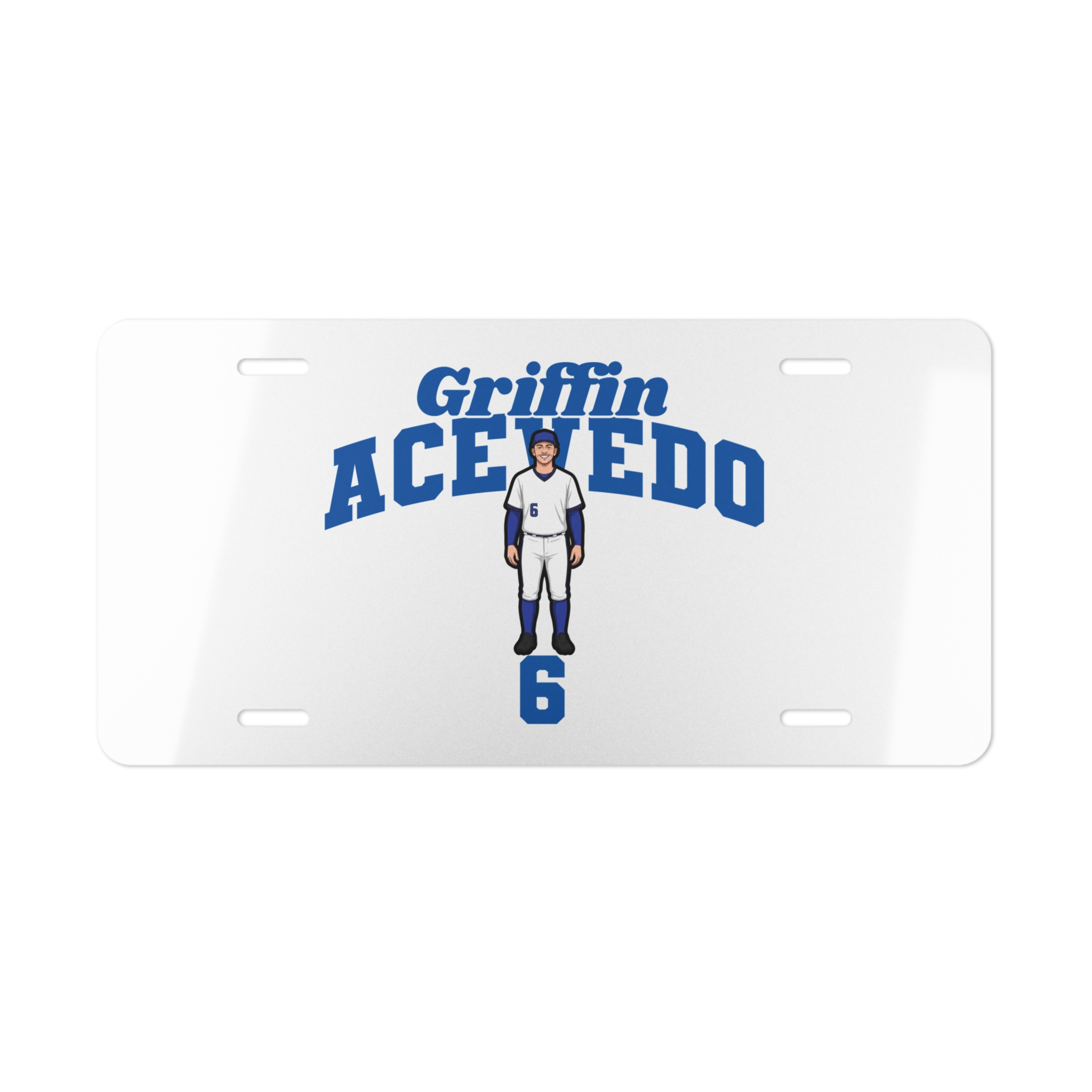 License Plate — character_signature_arch in Classic