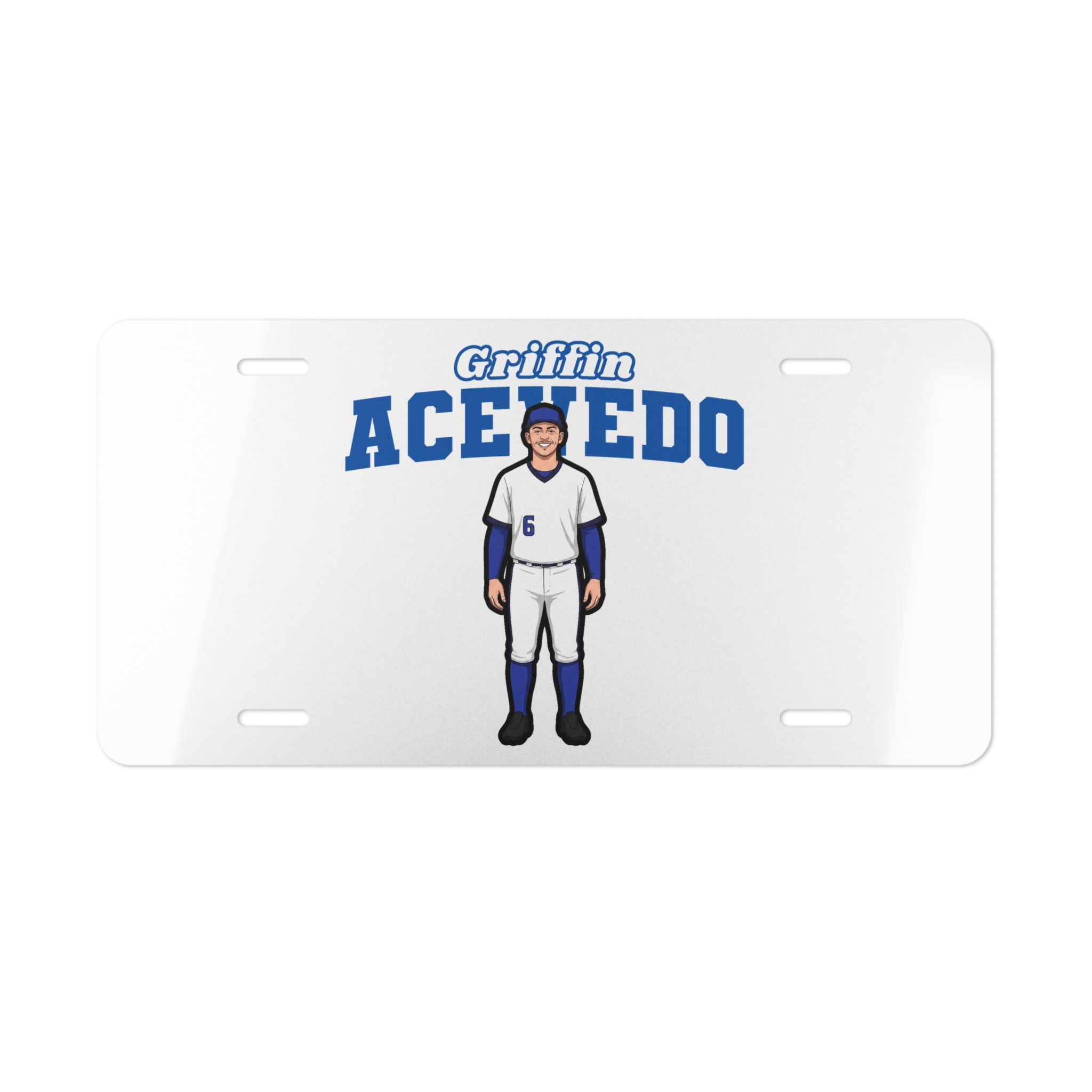 License Plate — character_name_arch in Classic