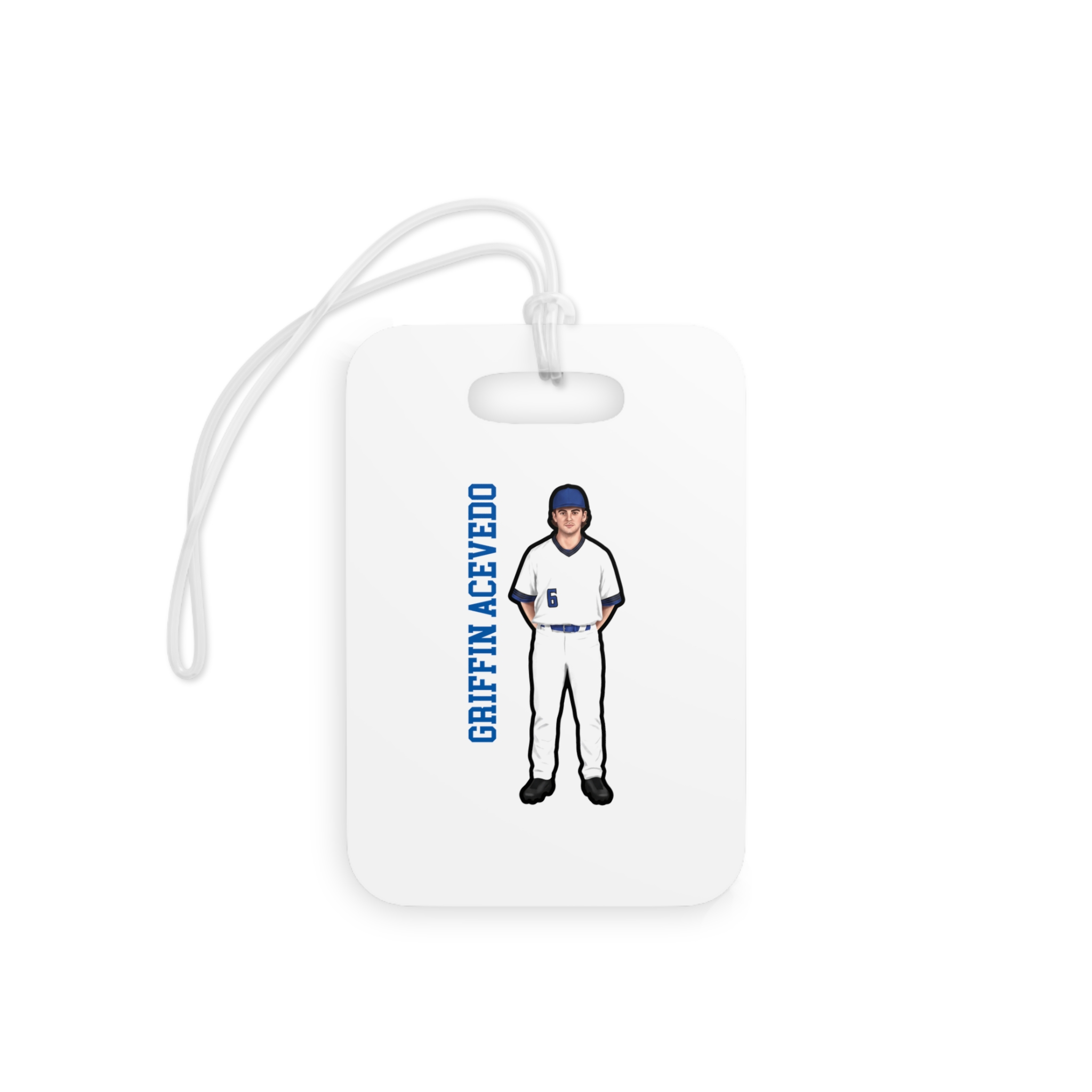 Bag Tag — character_name_vertical in Classic