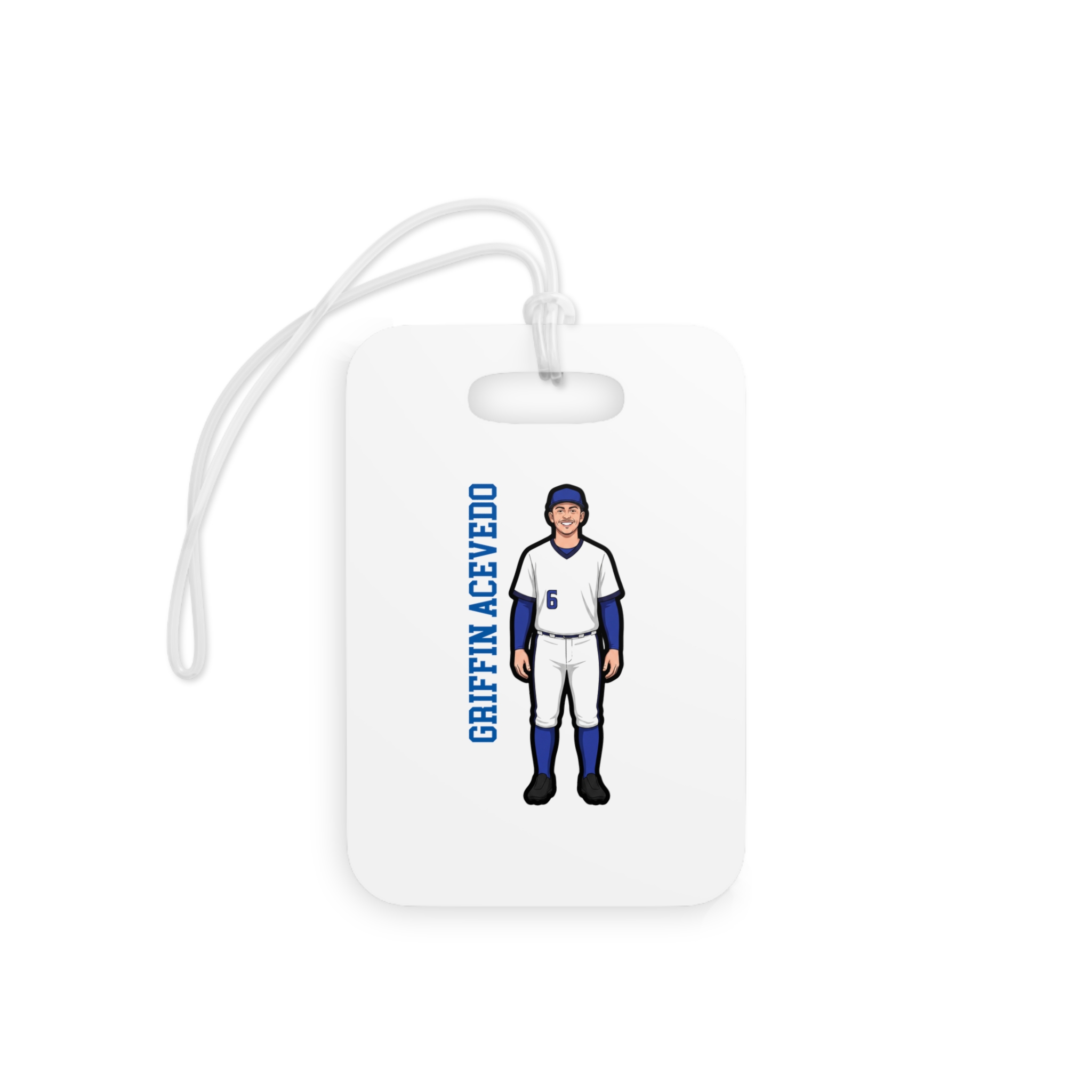 Bag Tag — character_name_vertical in Classic