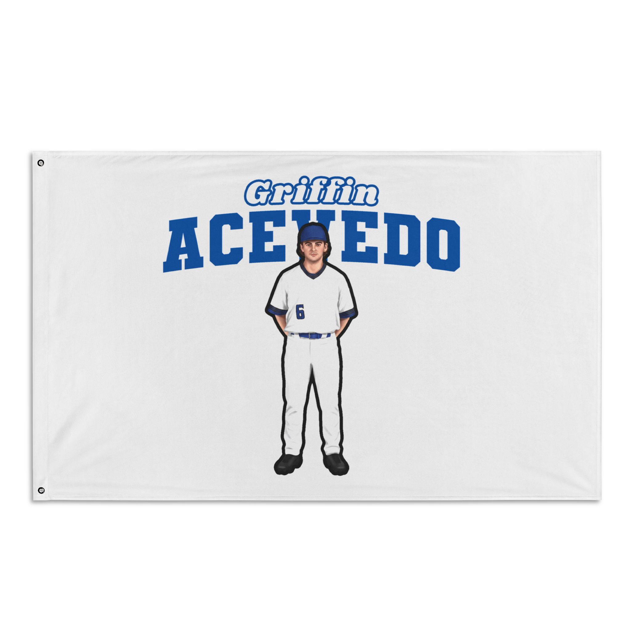 Flag (35 × 56 in) — character_name_arch in Classic