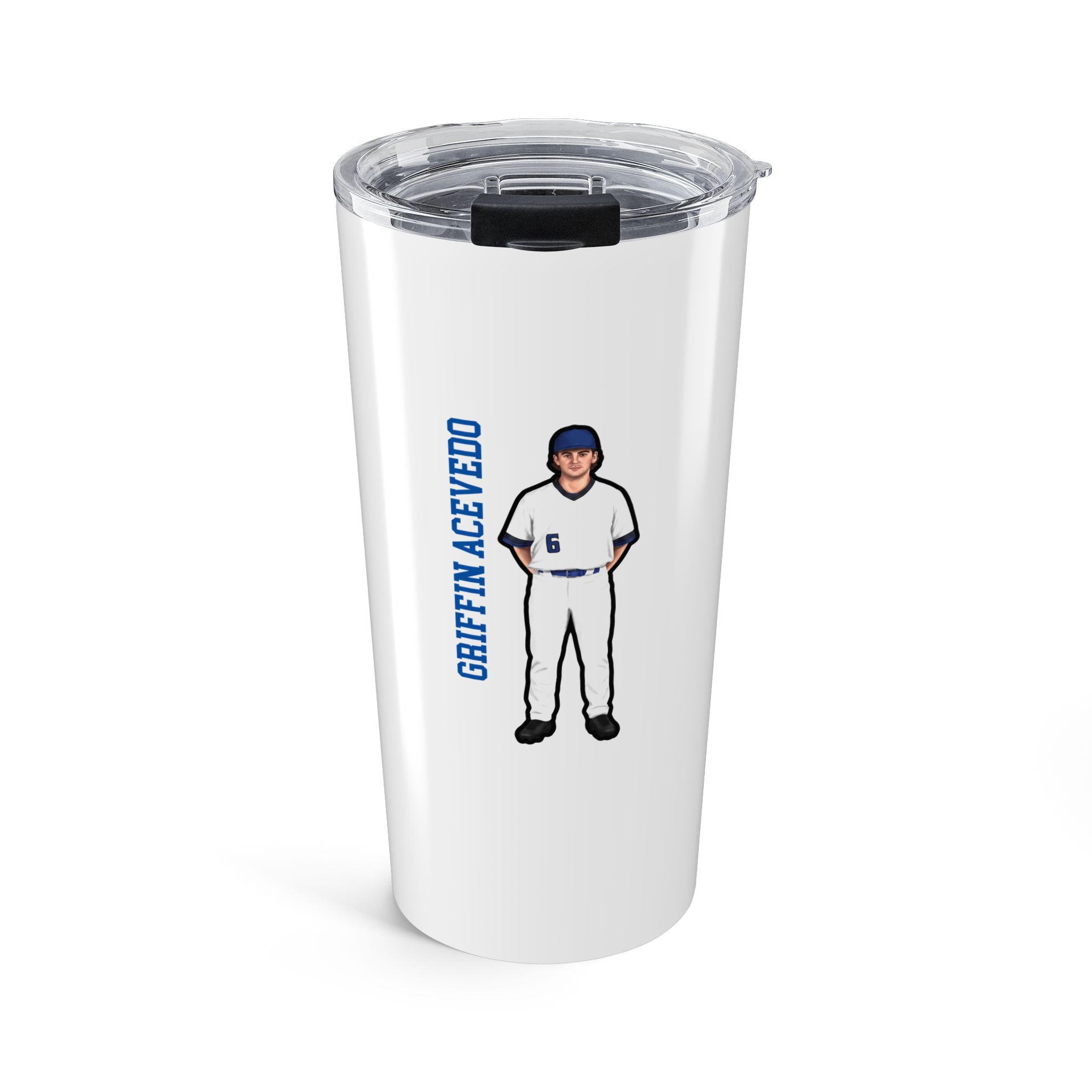20oz Tumbler — character_name_vertical in Classic