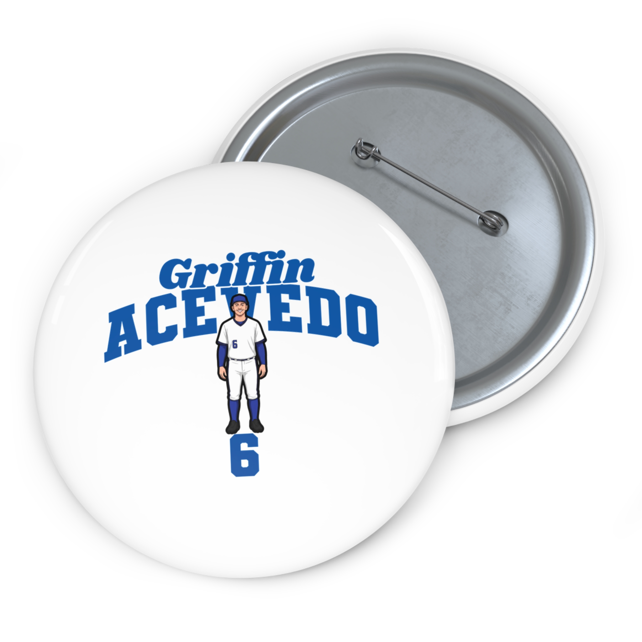 Game Day Pin — character_signature_arch in Classic