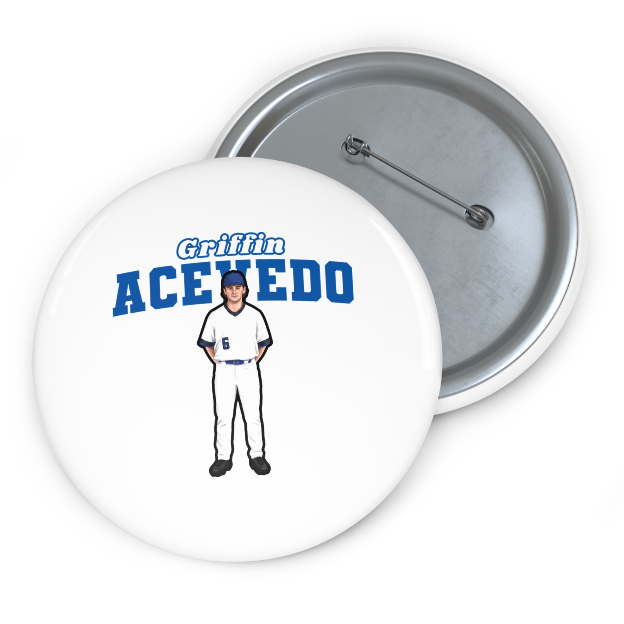 Game Day Pin — character_name_arch in Classic