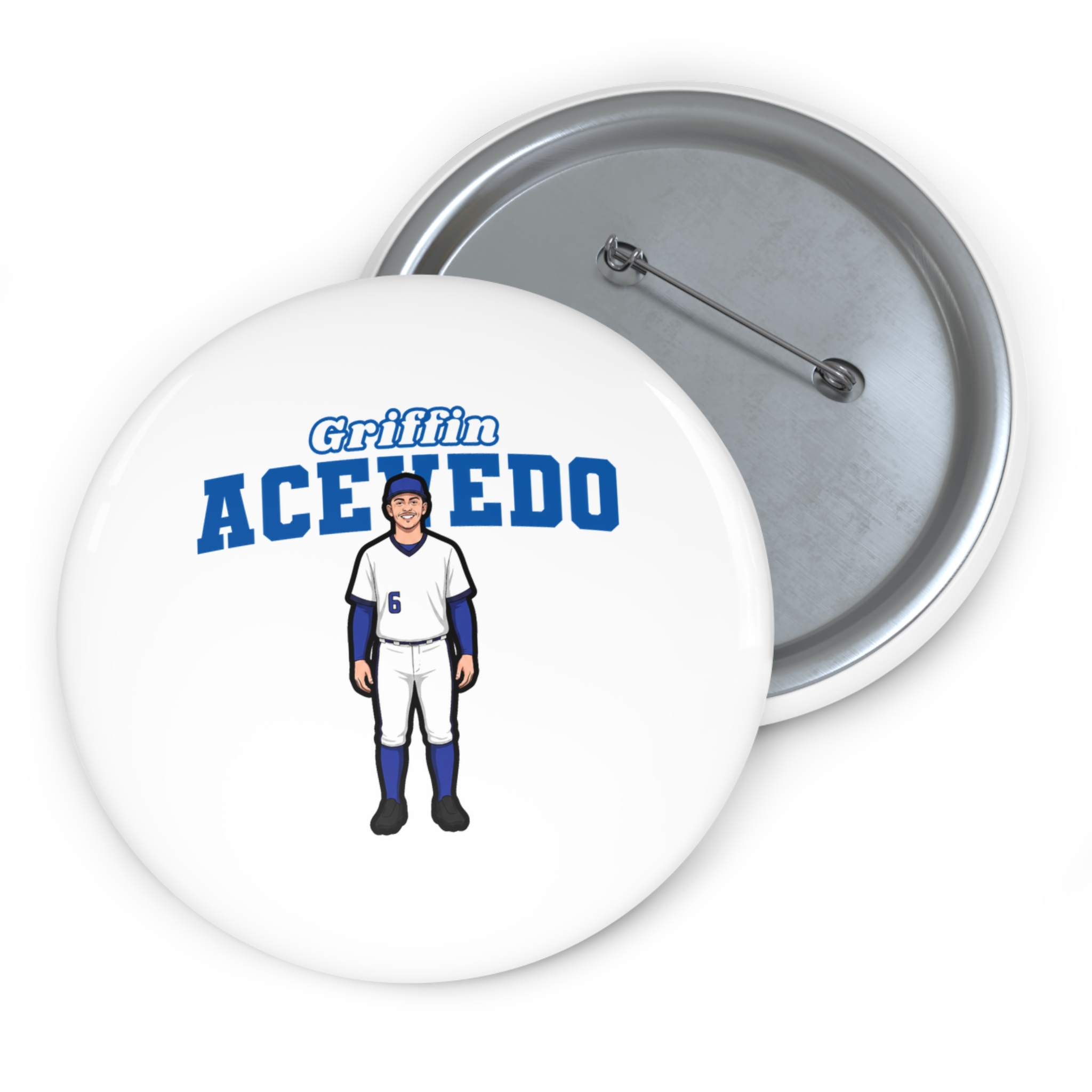 Game Day Pin — character_name_arch in Classic