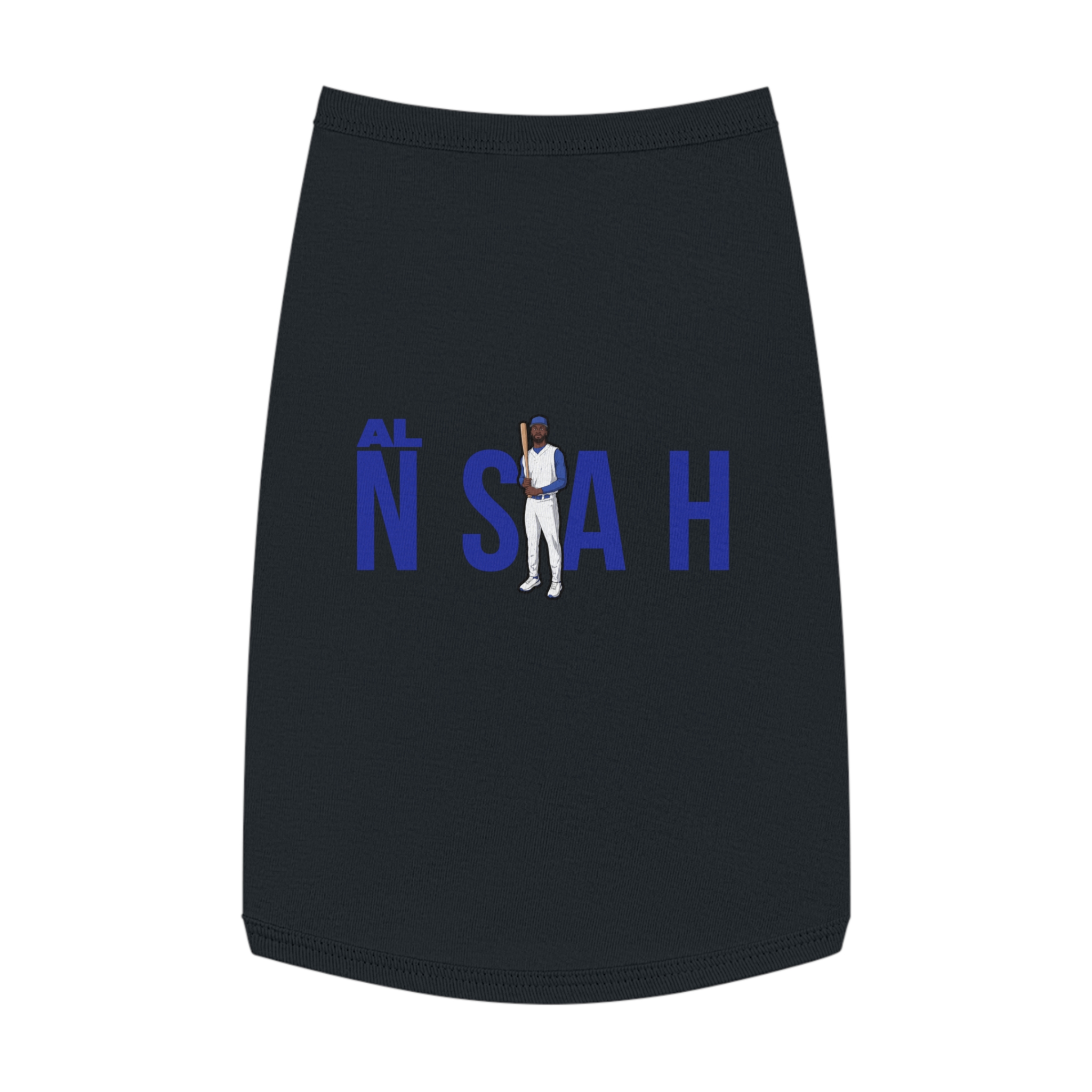 Pet Tank Top — character_player_name in White