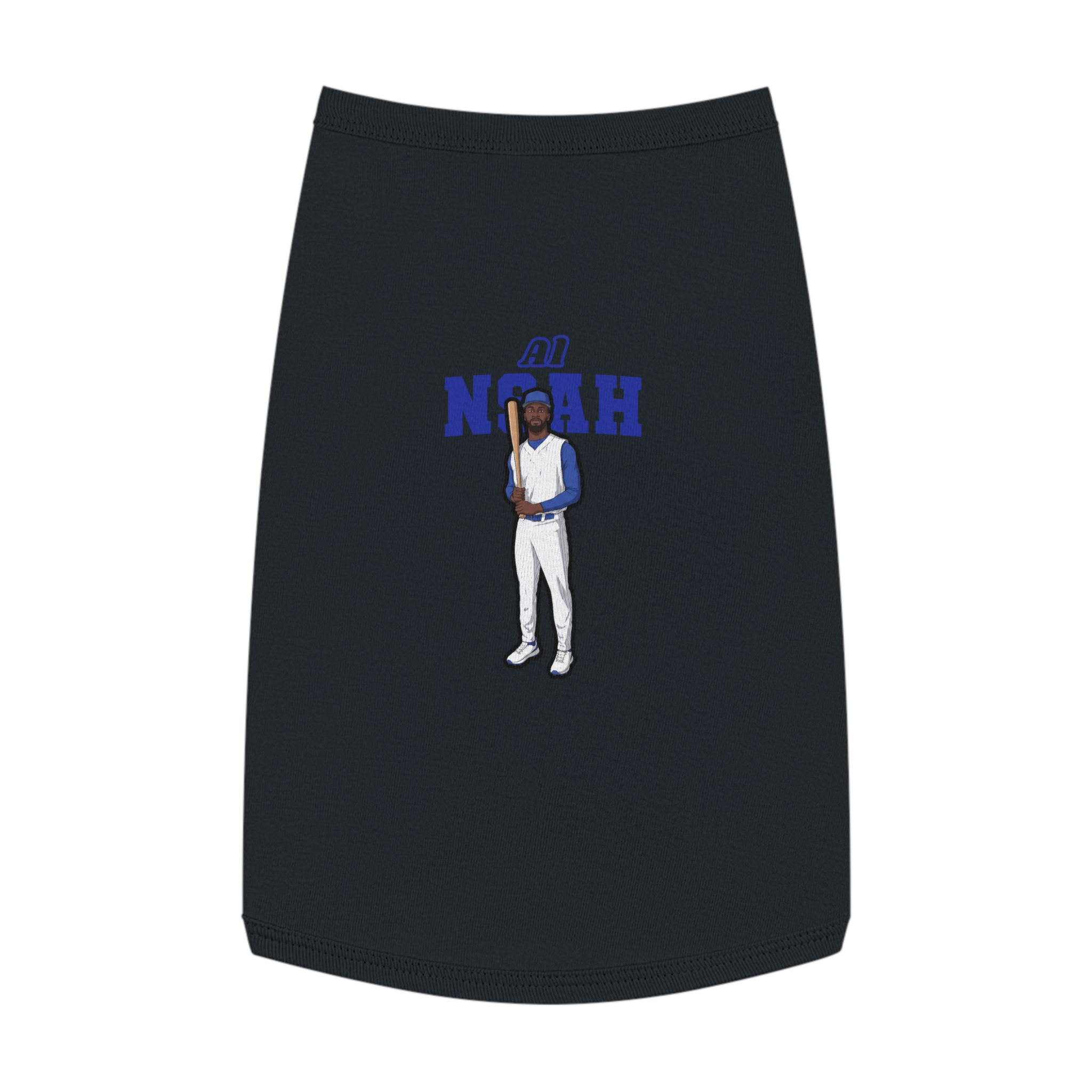 Pet Tank Top — character_name_arch in White