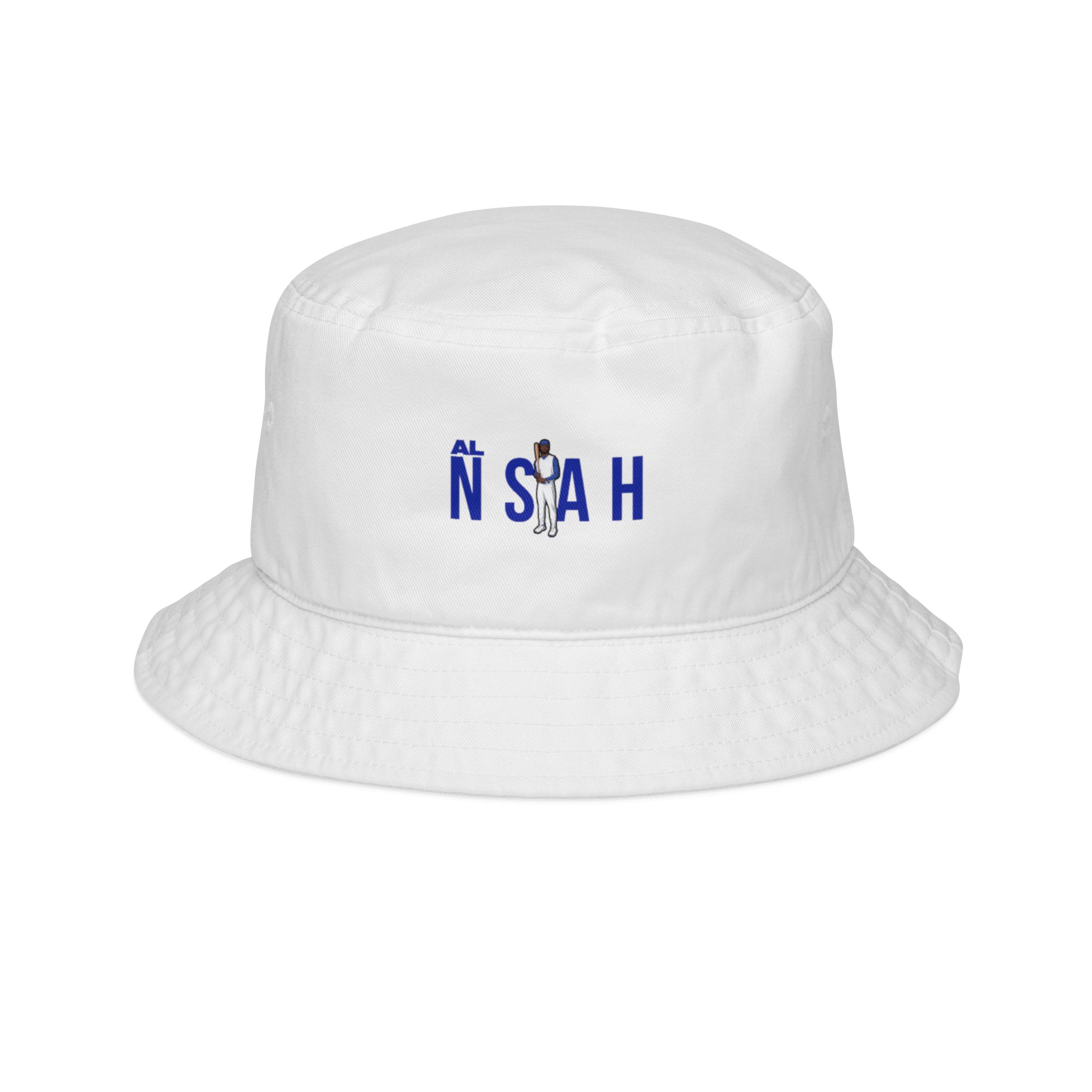 Bucket Hat — character_player_name in White