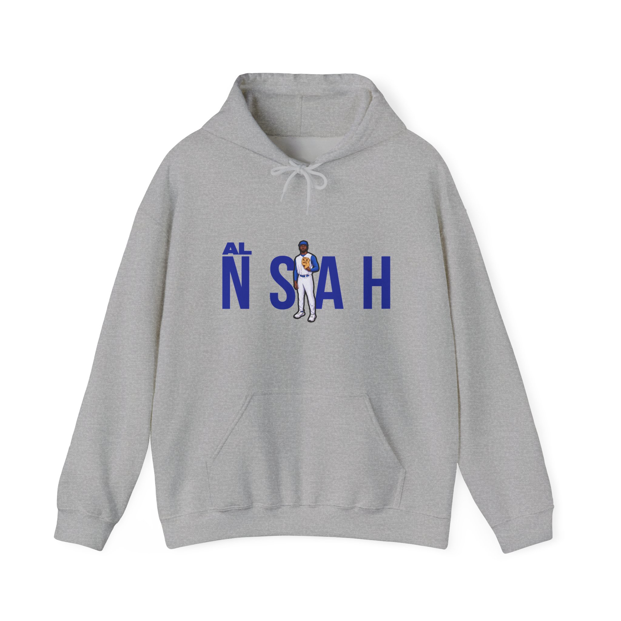 Hoodie — character_player_name in Grey